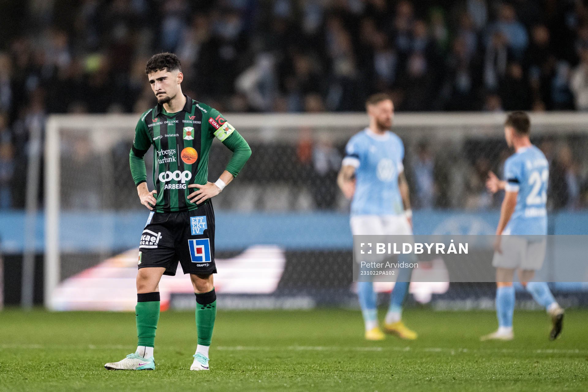 Varbergs Ismet Lushaku deppar