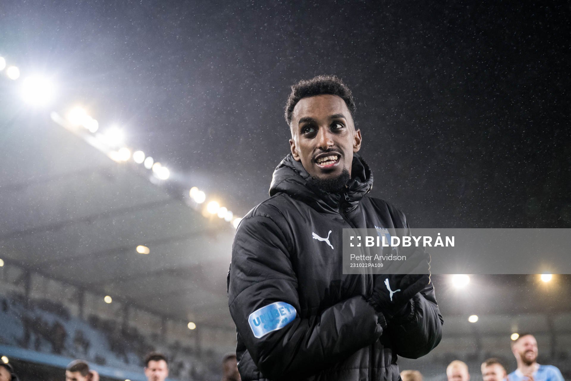 Malmö FFs Taha Ali jublar