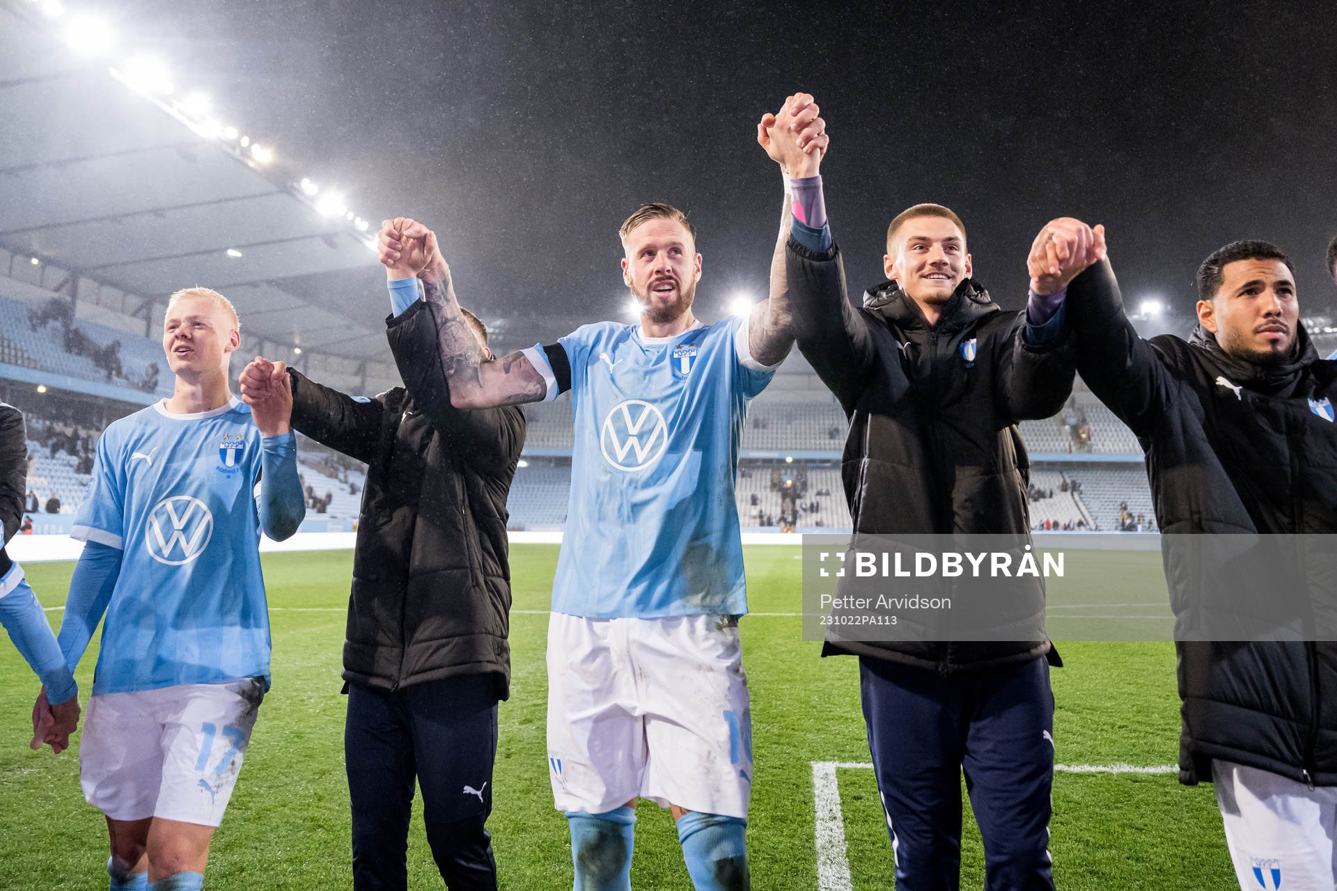 Malmö FFs Pontus Jansson jublar