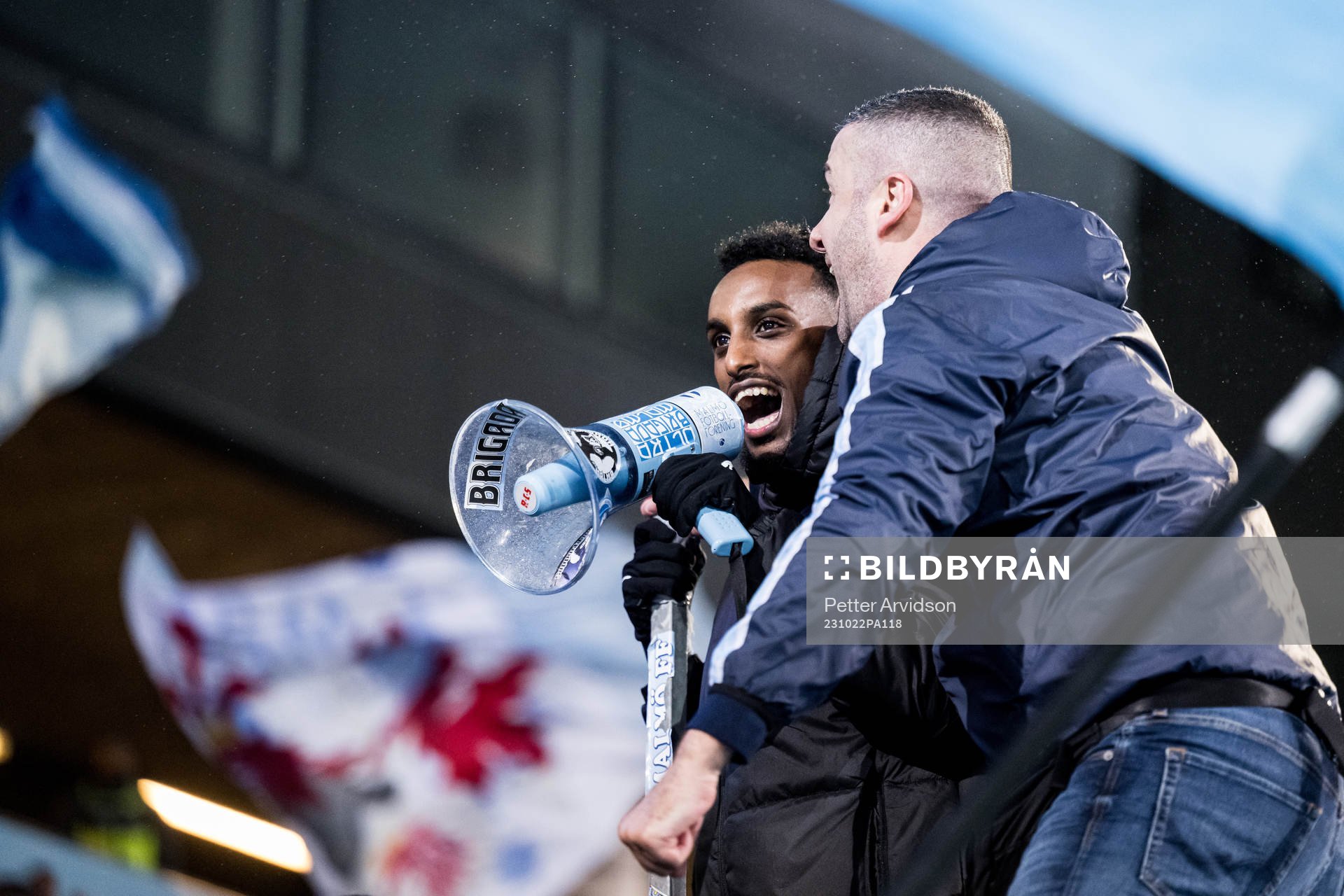 Malmö FFs Taha Ali jublar