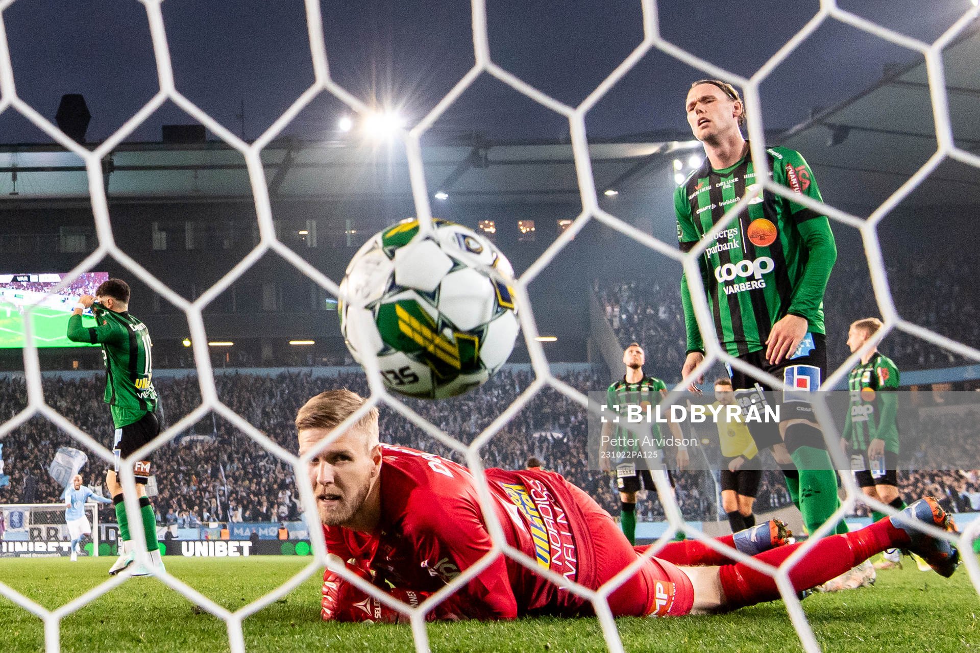 Varbergs Fredrik Andersson och Hampus Zackrisson deppar