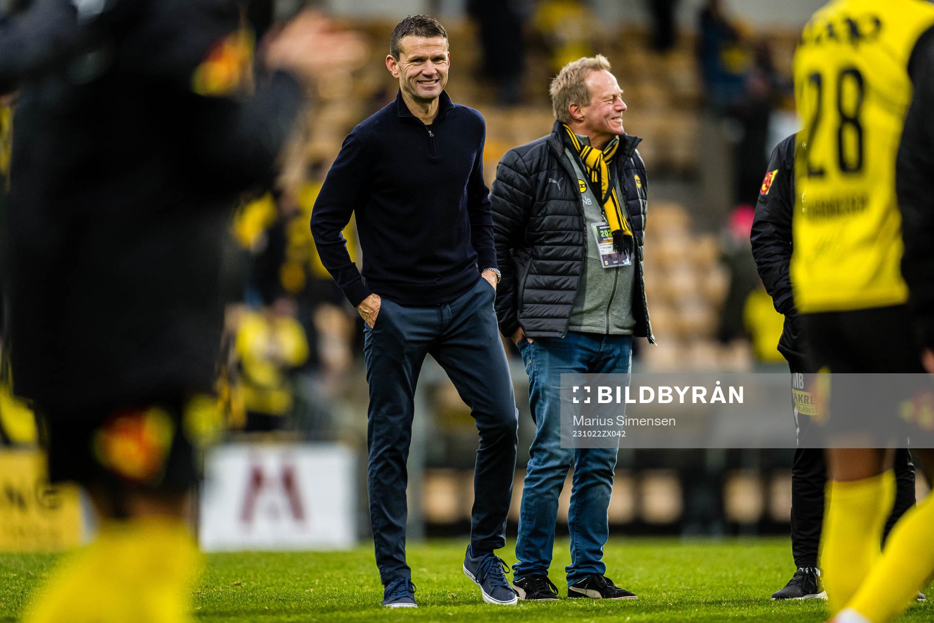 Eirik Bakke, head coach of Lillestrøm, after the Eliteserien match between Lillestrøm and Vålerenga on October 22, 2023 in Lillestrøm.