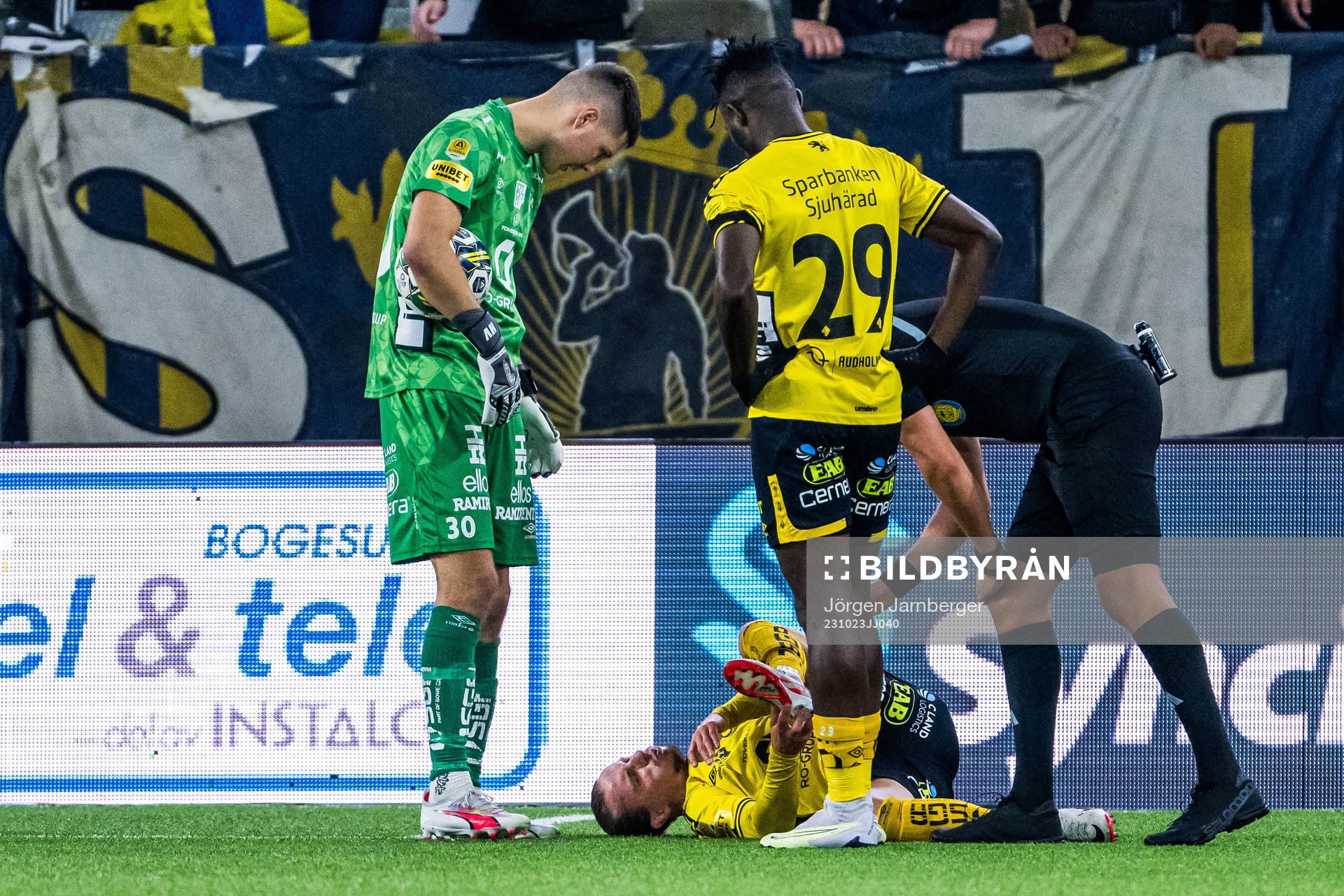 Elfsborgs Niklas Hult har ont