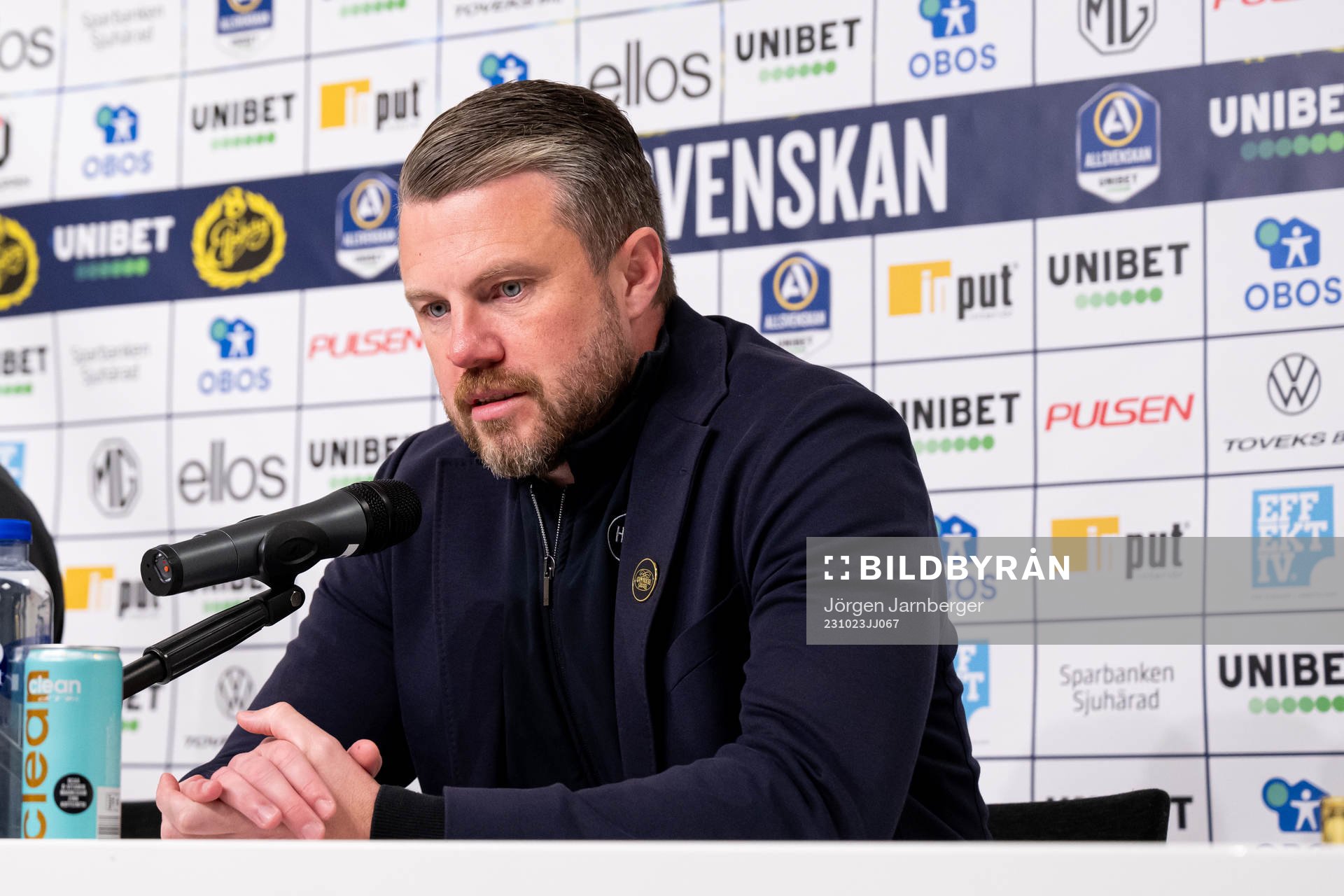 Elfsborgs manager Jimmy Thelin