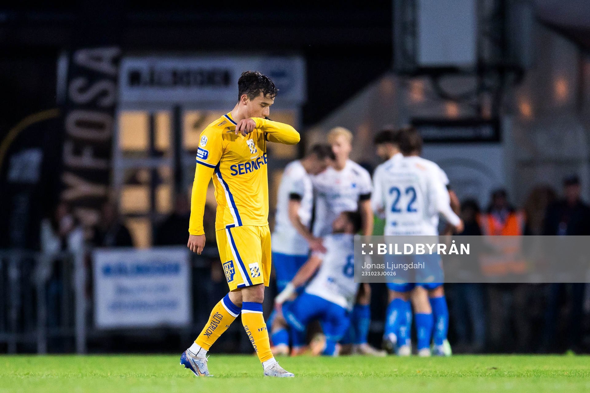IFK Göteborgs Hussein Carneil deppar