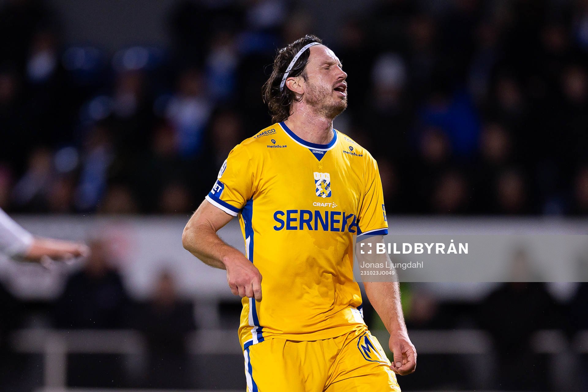 IFK Göteborgs Gustav Svensson deppar