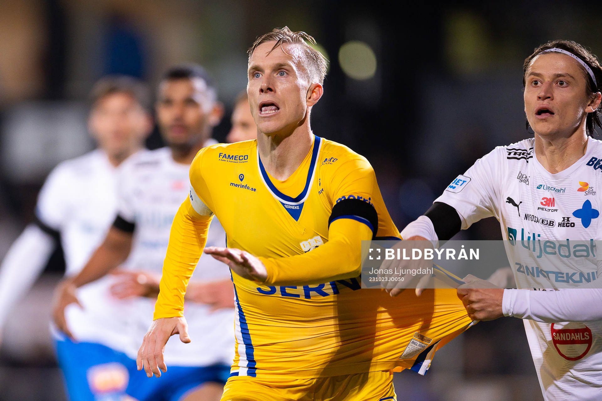 IFK Göteborgs Oscar Wendt och Värnamos Simon Thern