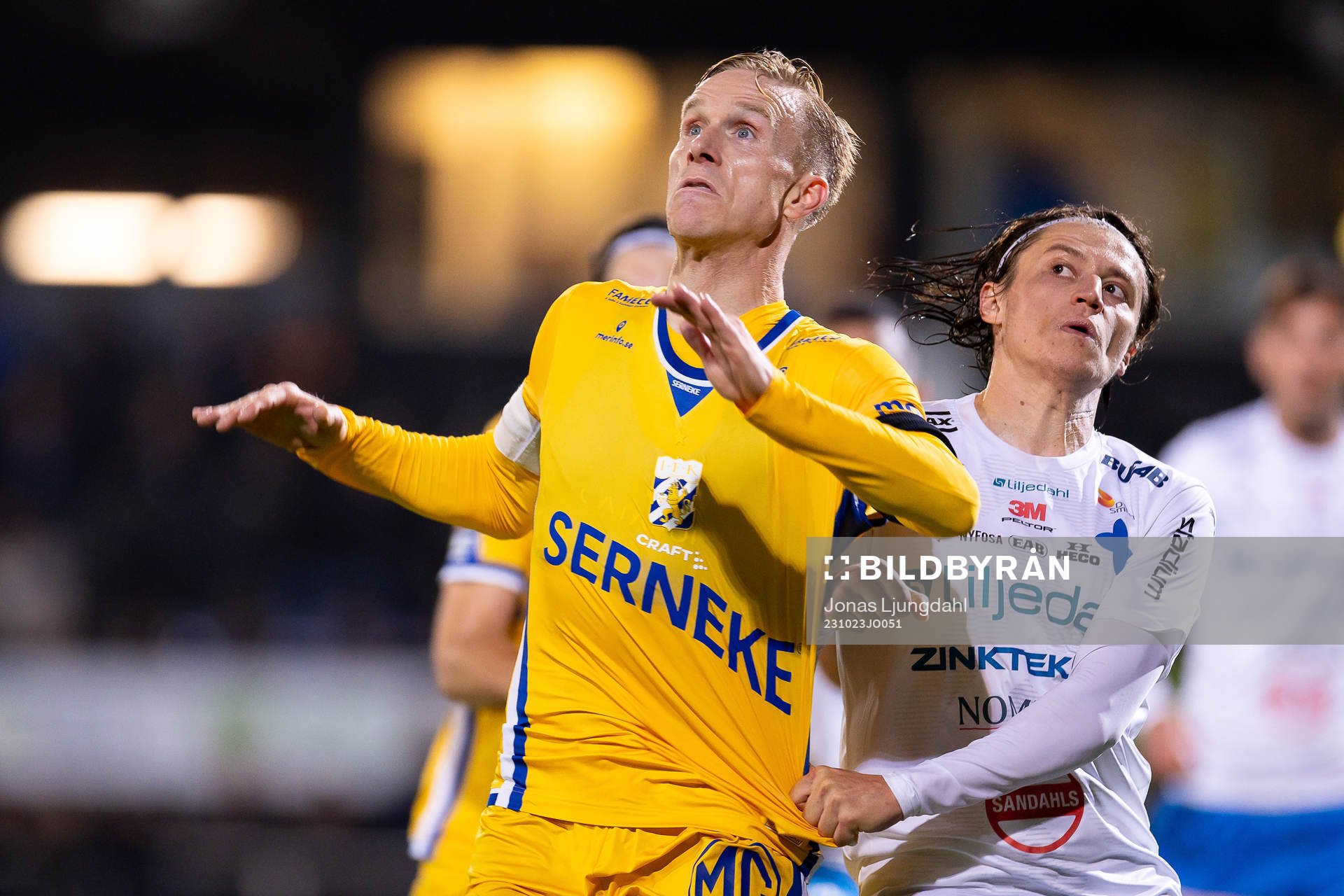 IFK Göteborgs Oscar Wendt och Värnamos Simon Thern