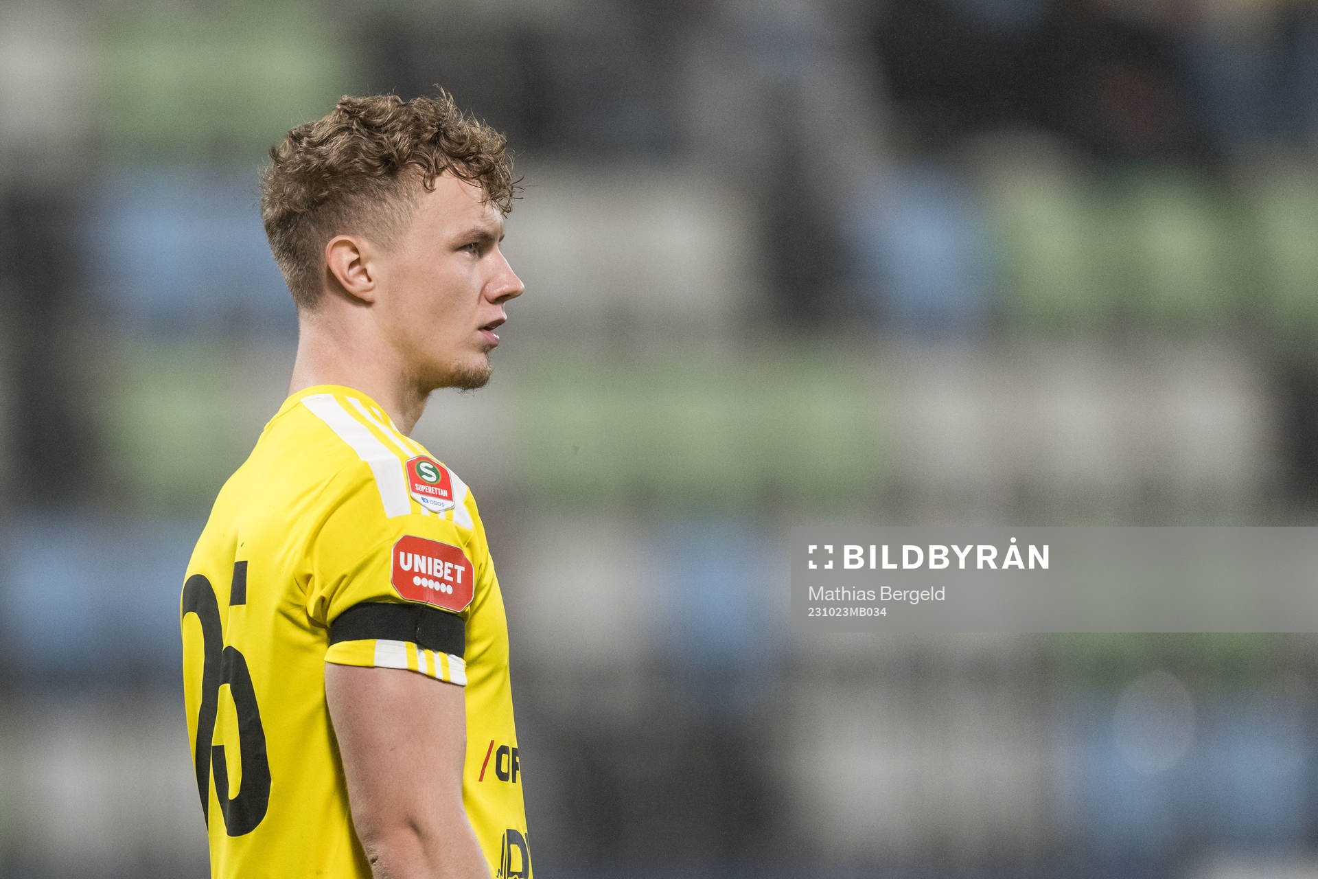 Skövde AIKs målvakt Otto Lindell