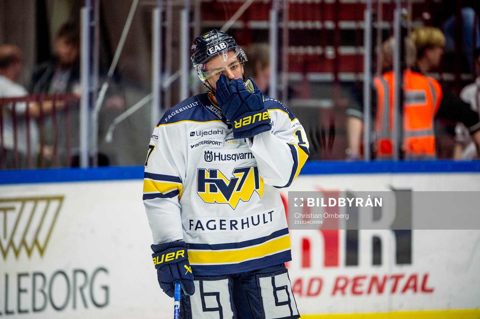 under ishockeymatchen i SHL mellan Malmö Redhawks och HV71