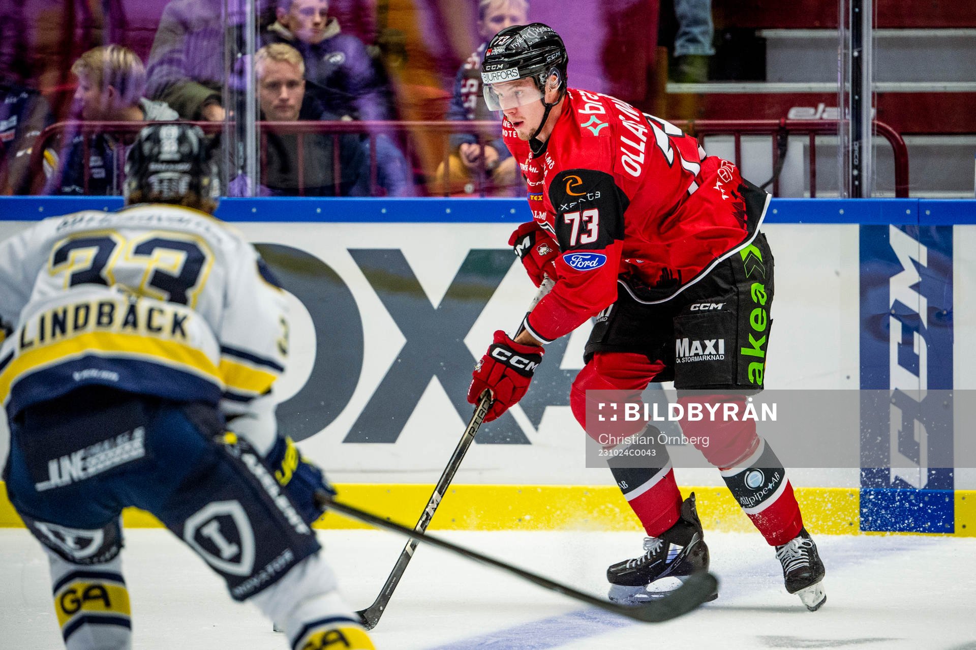 Malmö Redhawks Adam Ollas Mattsson