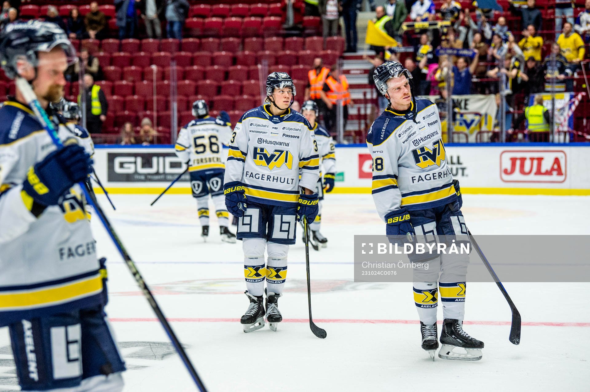HV71s spelare deppar