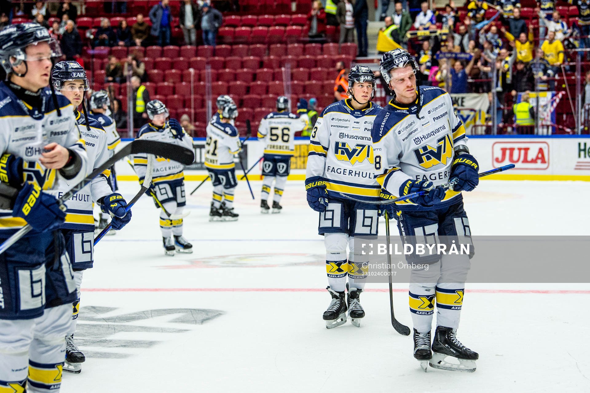 HV71s spelare deppar