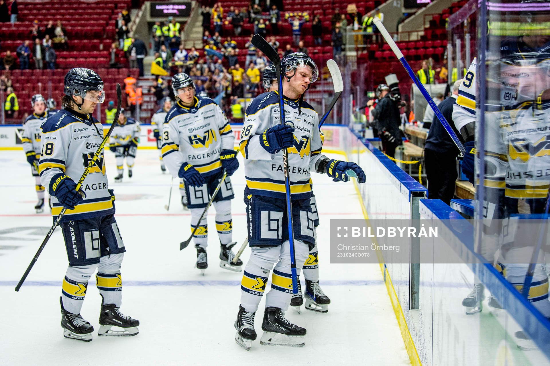 HV71s spelare deppar