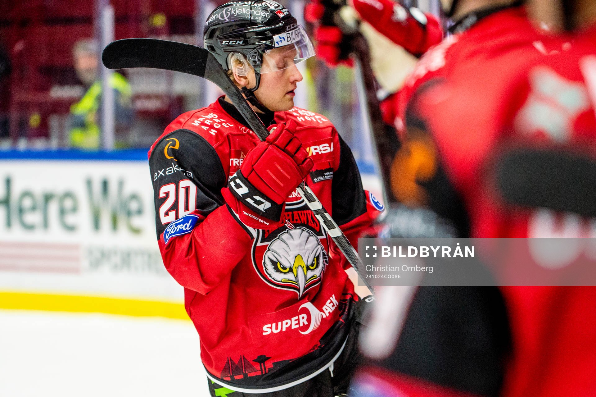 Malmö Redhawks Thomas Berg Paulsen lämnar isen