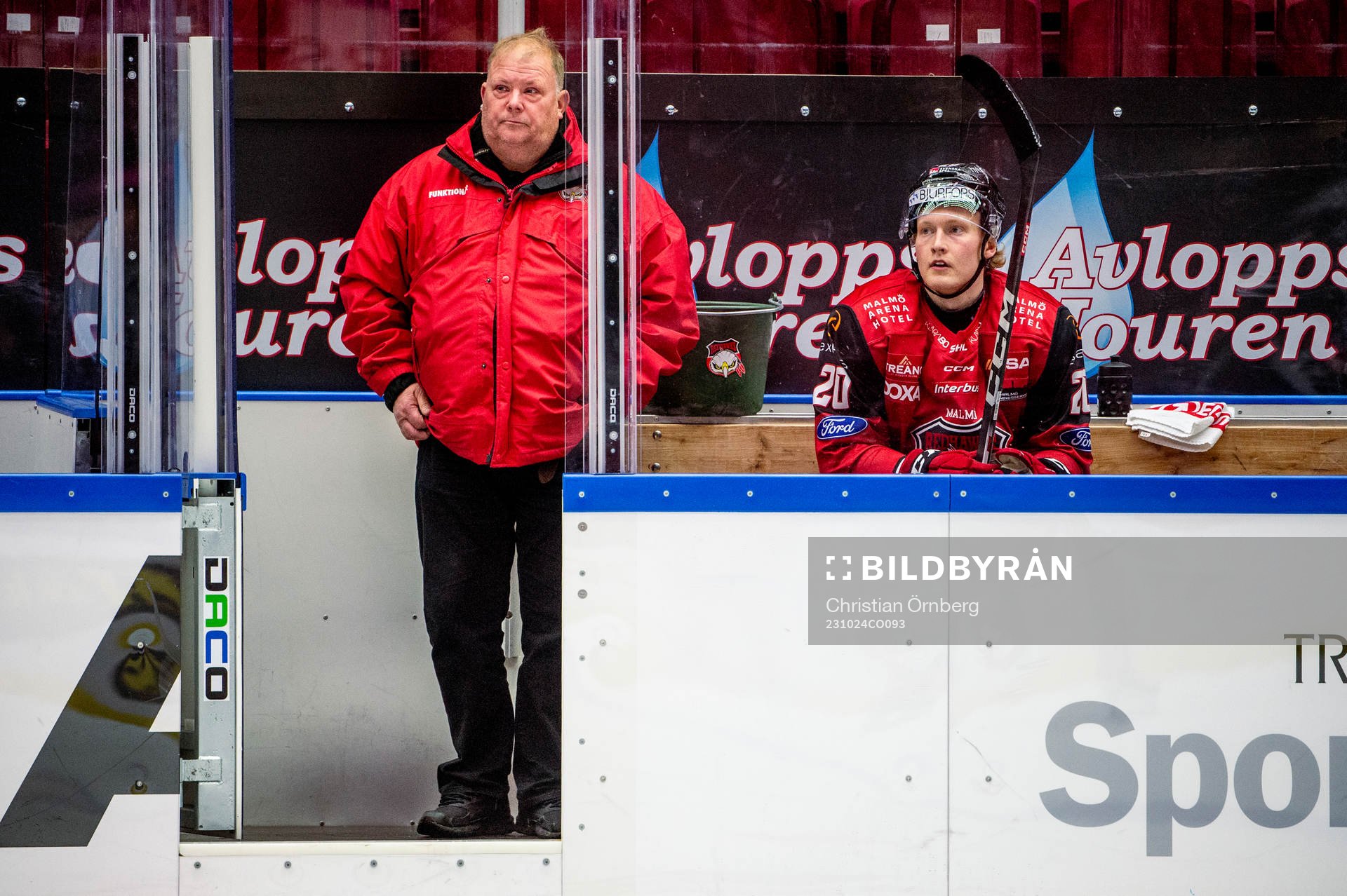 Malmö Redhawks Thomas Berg Paulsen får matchstraff