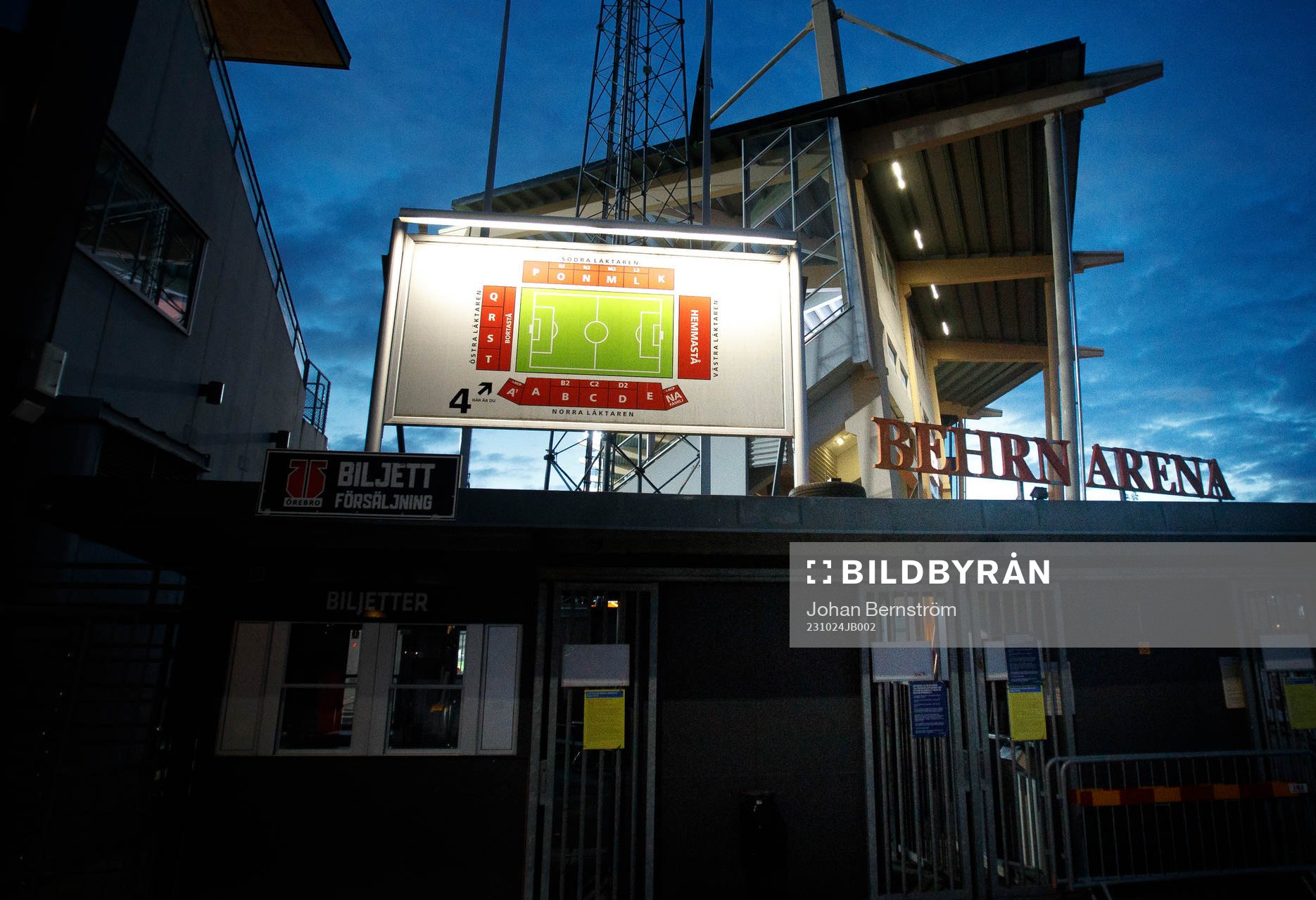 Behrn arena exteriör