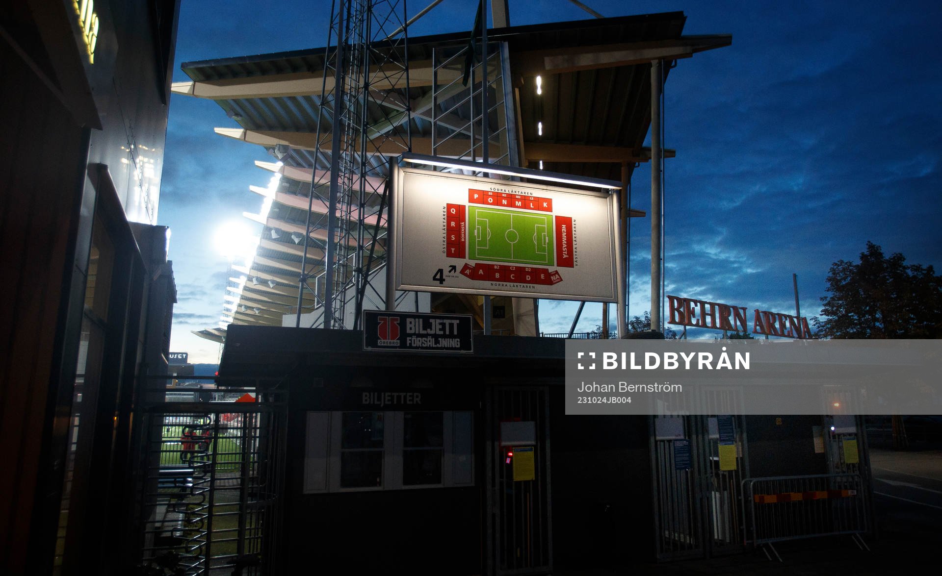 Behrn arena exteriör
