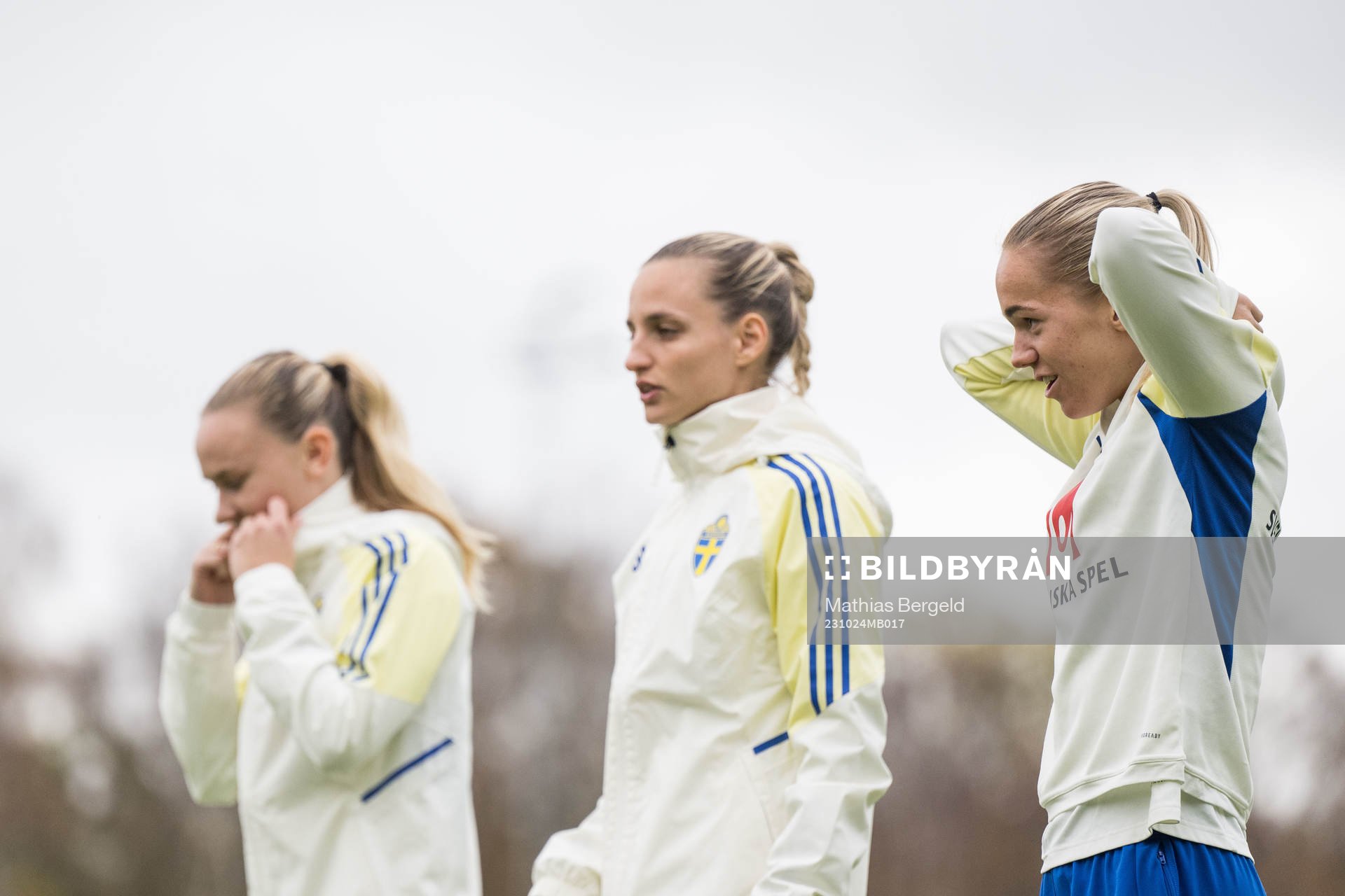 Matilda Vinberg, Nathalie Björn and Hanna Lundkvist of