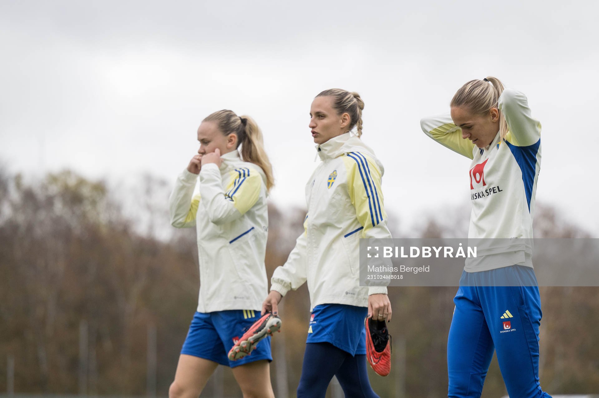 Matilda Vinberg, Nathalie Björn and Hanna Lundkvist of