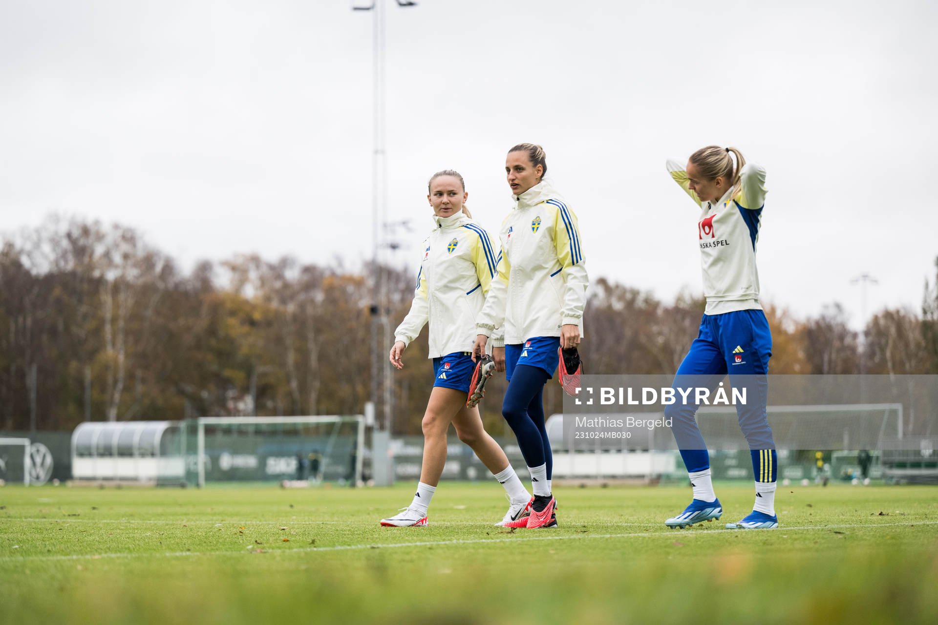 Matilda Vinberg, Nathalie Björn and Hanna Lundkvist of