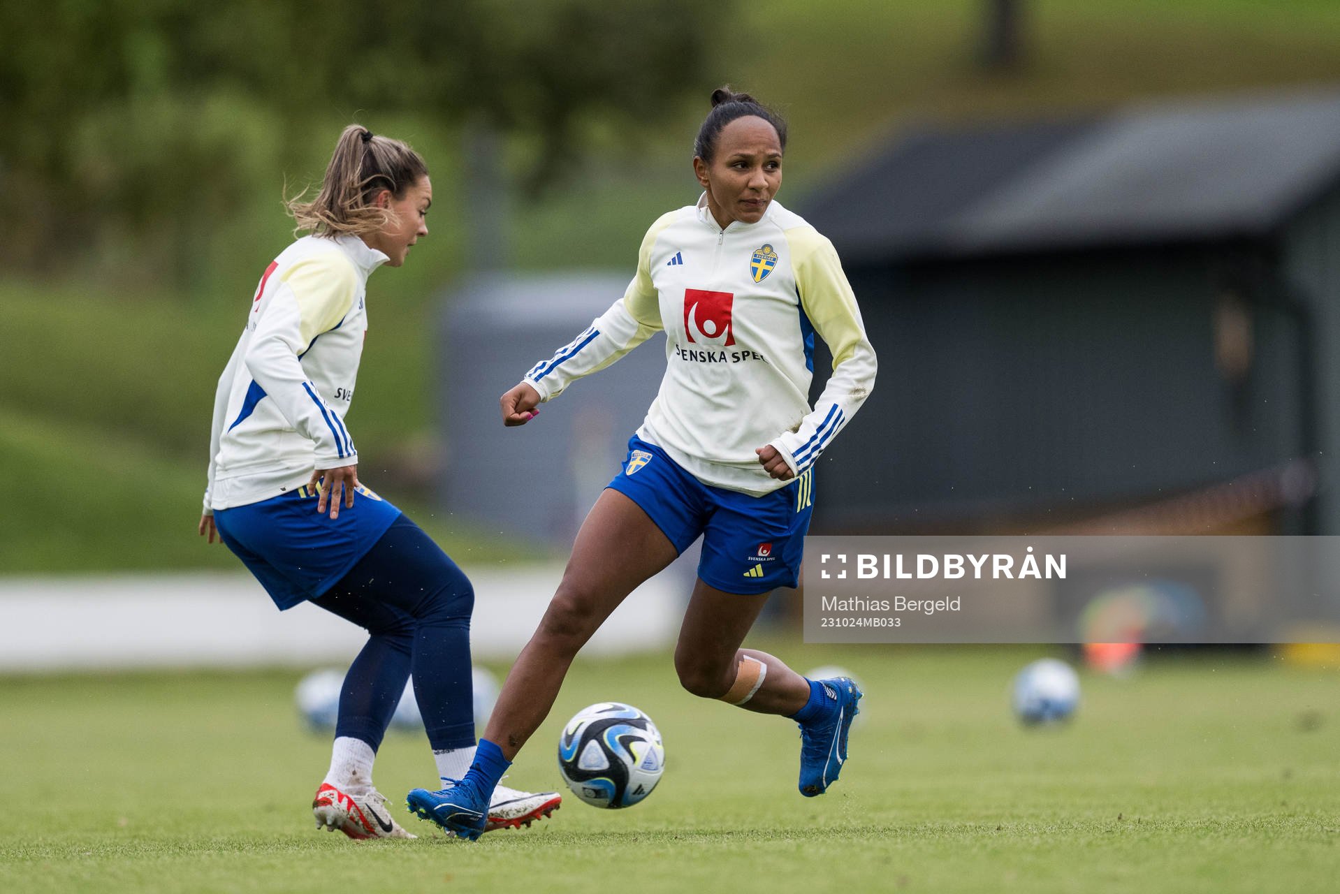 Johanna Rytting Kaneryd and Madelen Janogy of Sweden