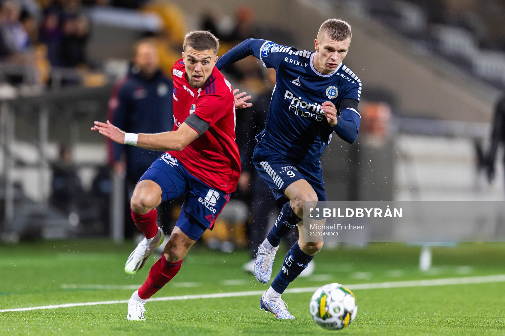 Östers Ivan Kricak och Utsiktens Lucas Hedlund