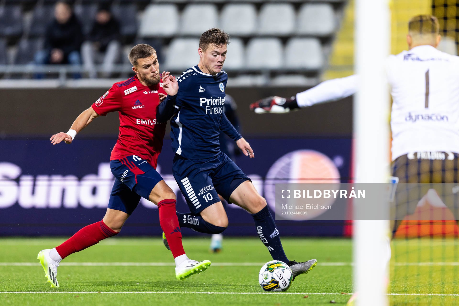 Östers Ivan Kricak och Utsiktens Albin Skoglund