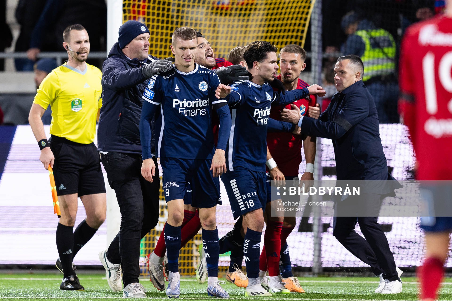 Utsiktens Lucas Hedlund, William Milovanovic och Östers