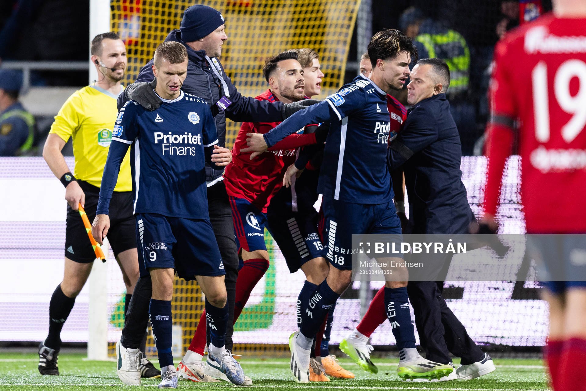 Utsiktens Lucas Hedlund, William Milovanovic och Östers