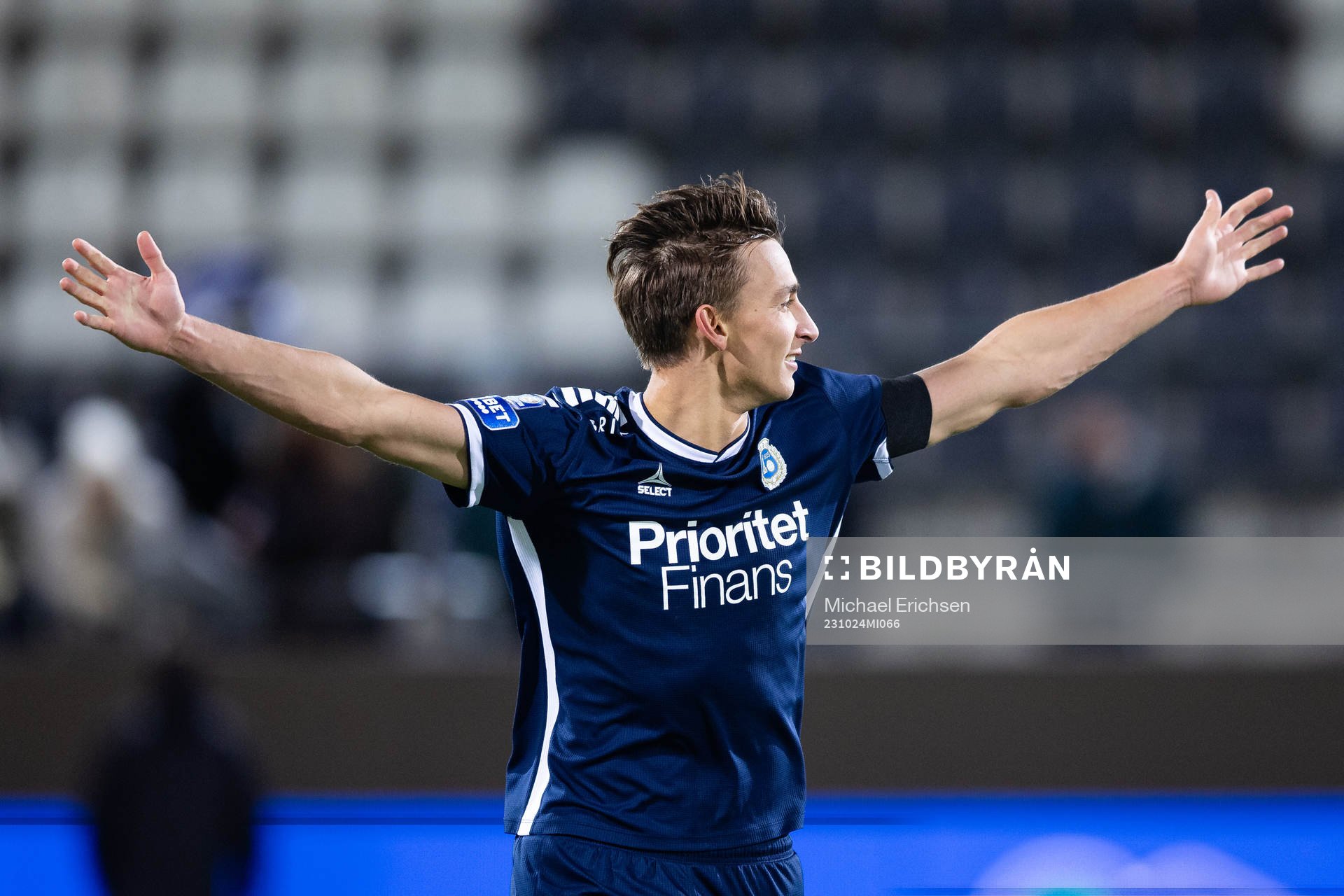 Utsiktens Wilhelm Nilsson jublar