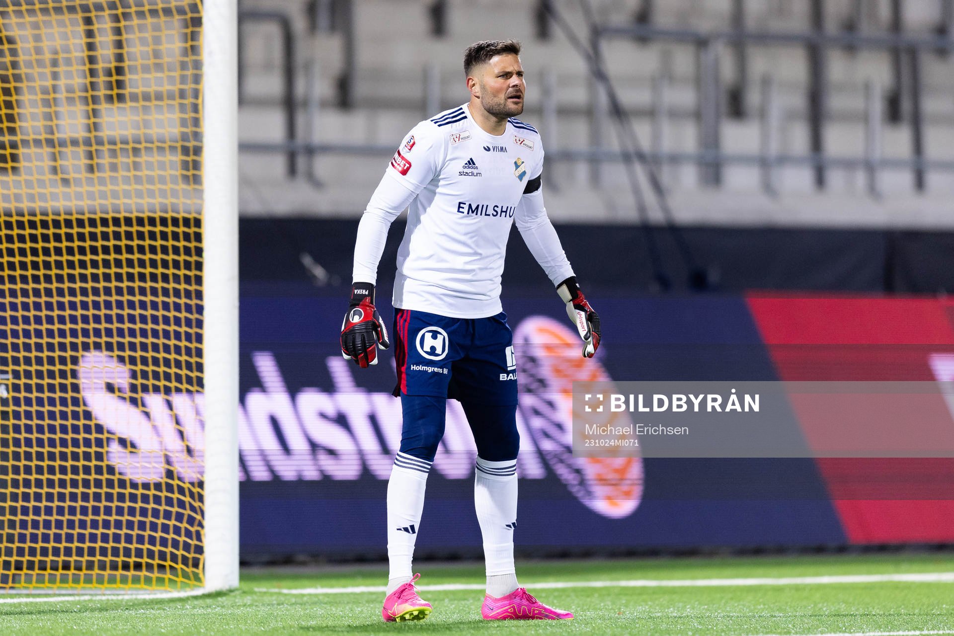 Östers målvakt Miloje Prekovic