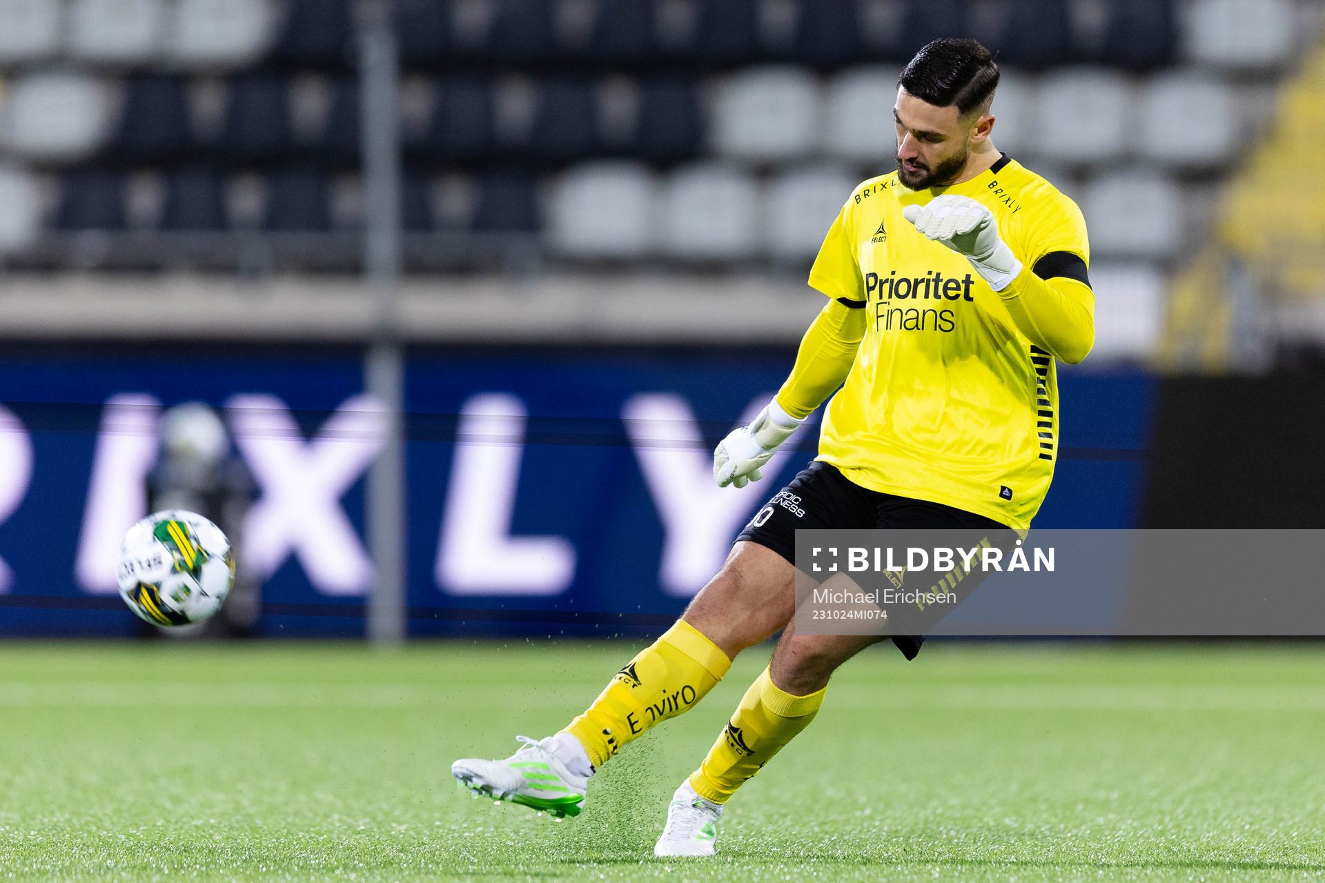 Utsiktens målvakt Elias Hadaya
