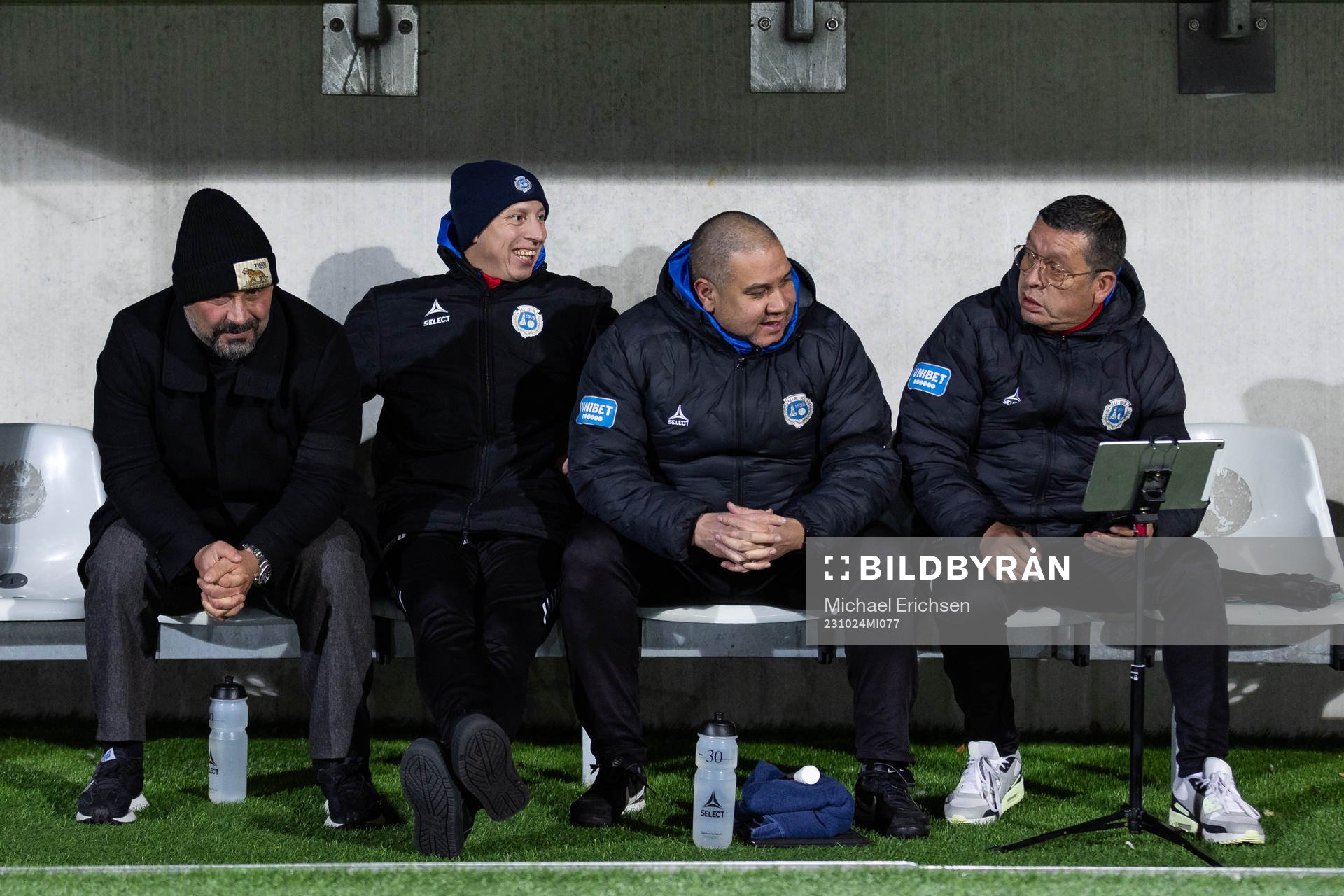 Utsiktens manager Bosko Orovic och tränare Martin Smedberg