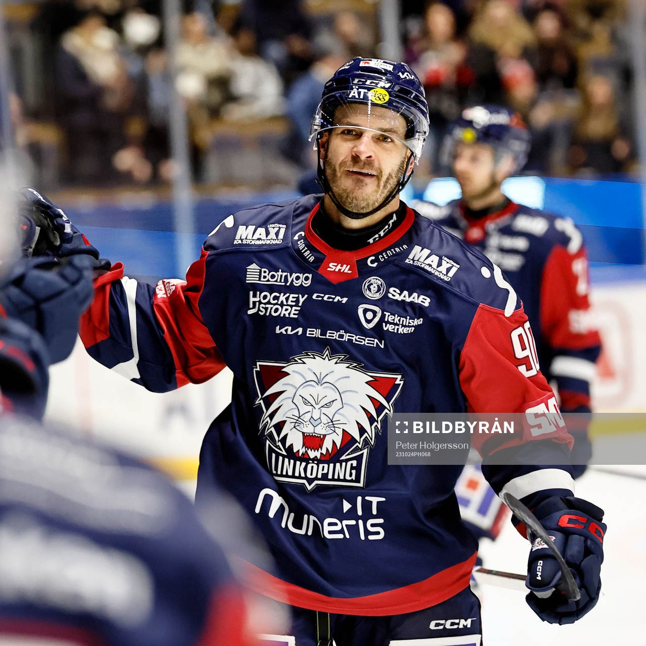 Linköpings Lance Bouma jublar