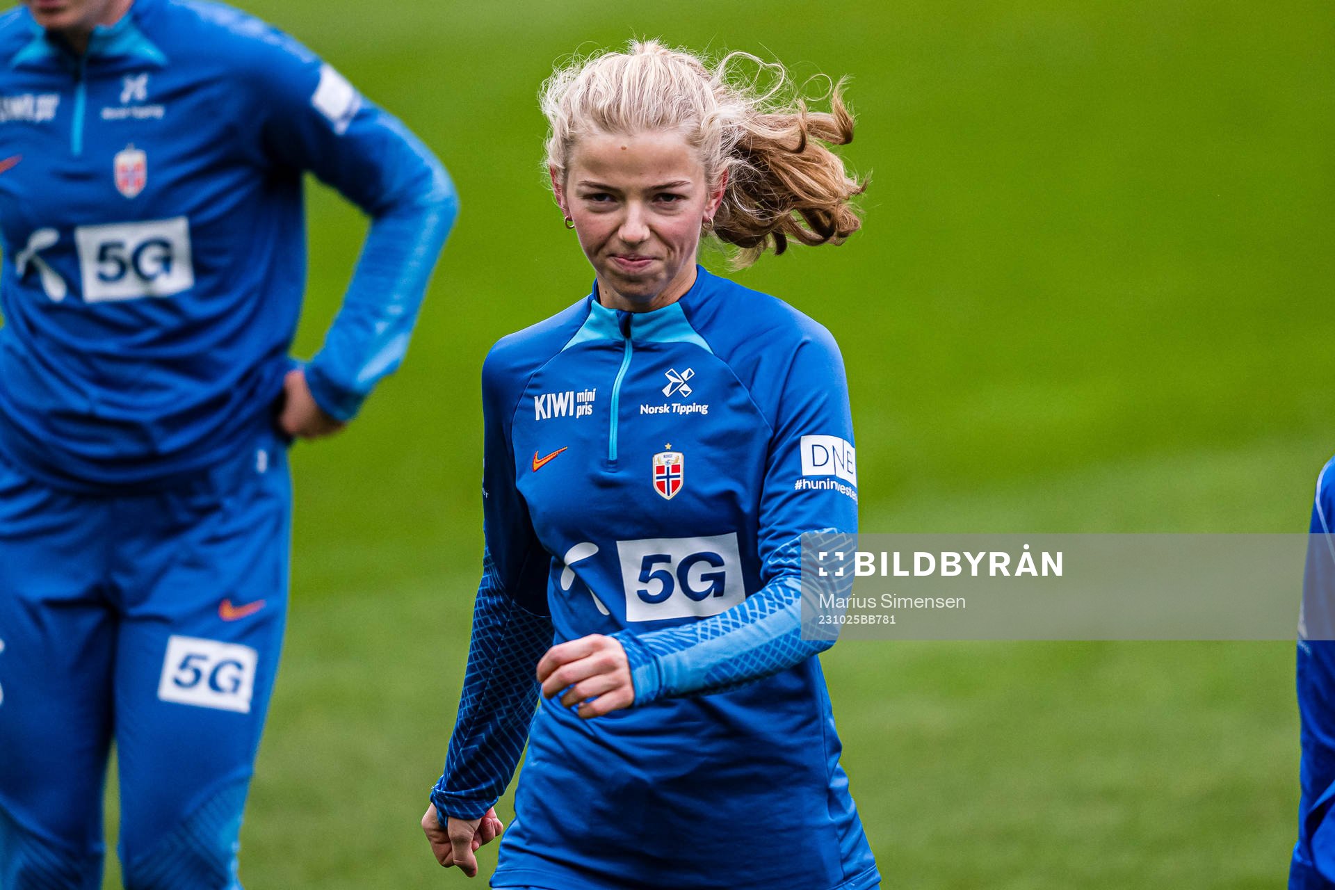 Justine Kvaleng Kielland of the Norwegian women's national