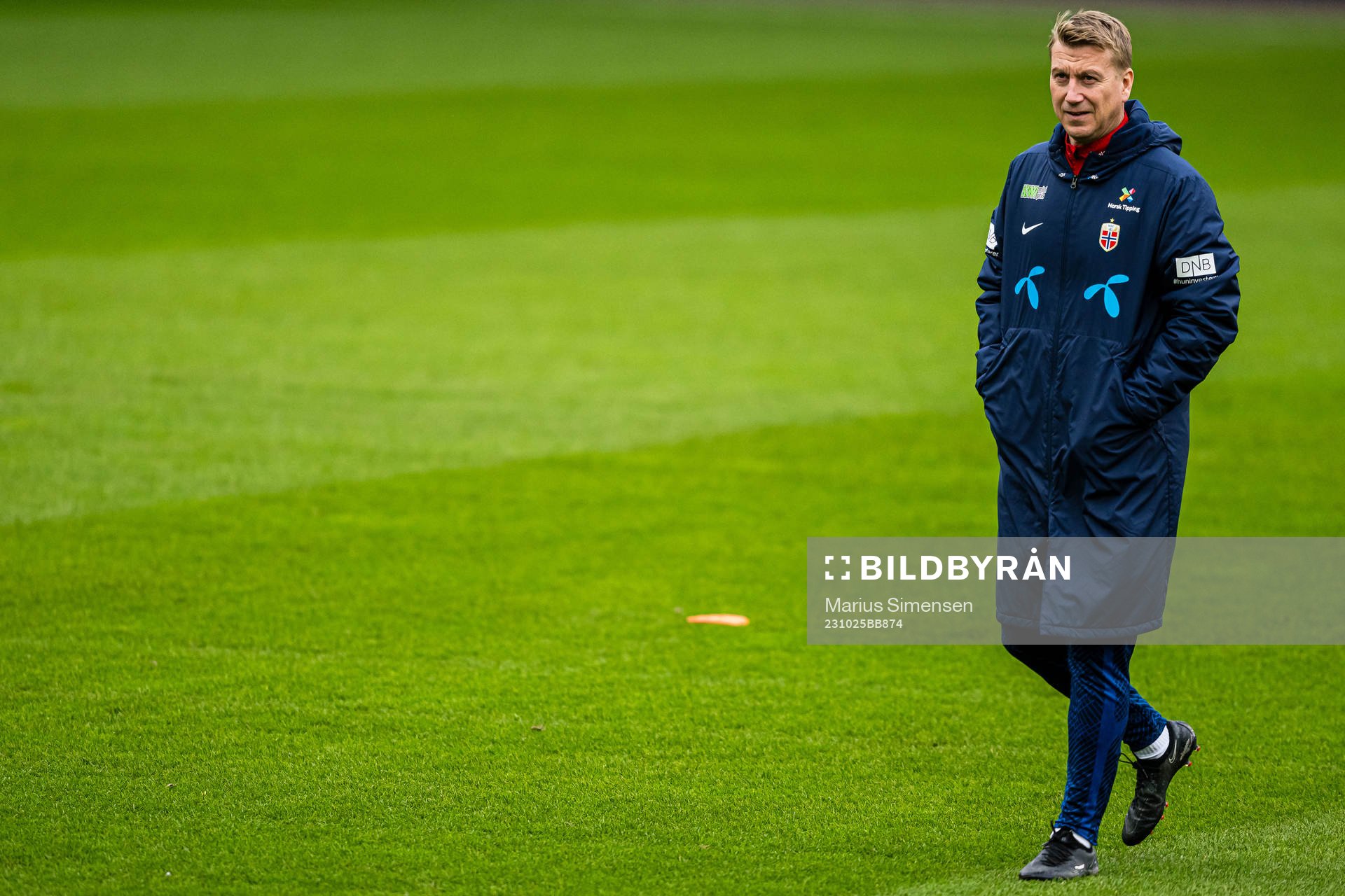 Leif Gunnar Smerud, head coach of the Norwegian women's