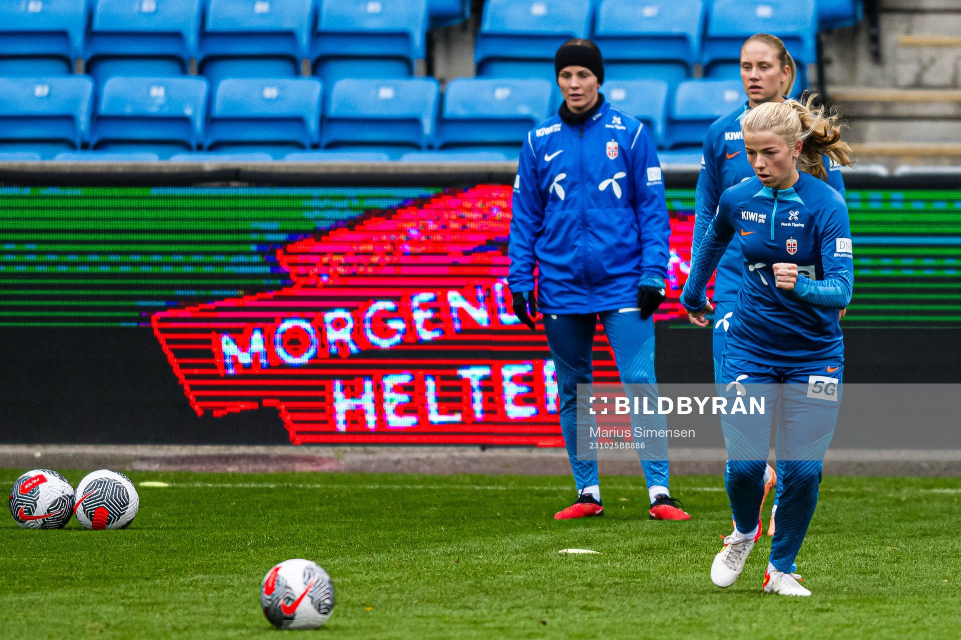 Justine Kvaleng Kielland of the Norwegian women's national