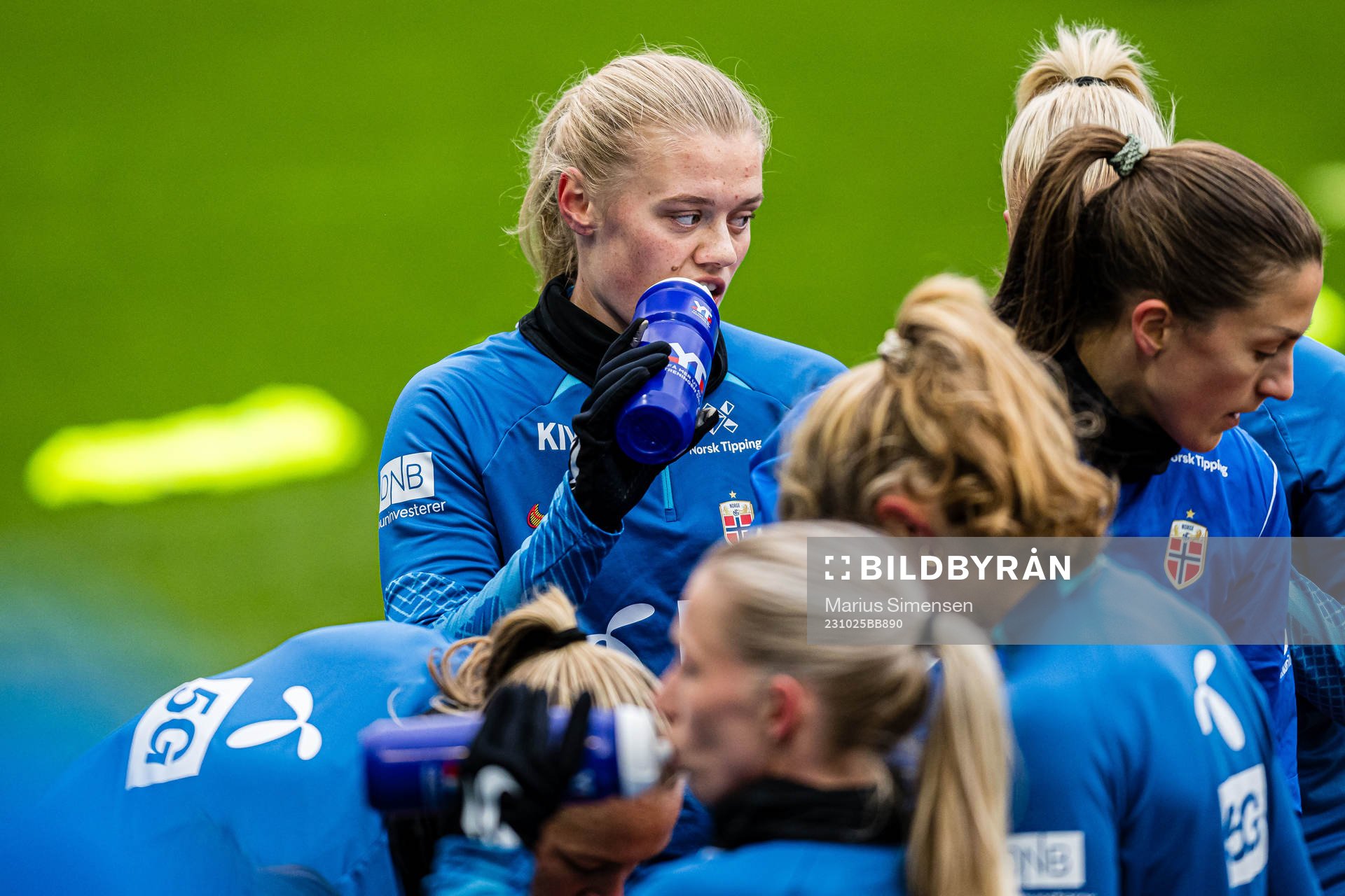 Mathilde Hauge Harviken of the Norwegian women's national