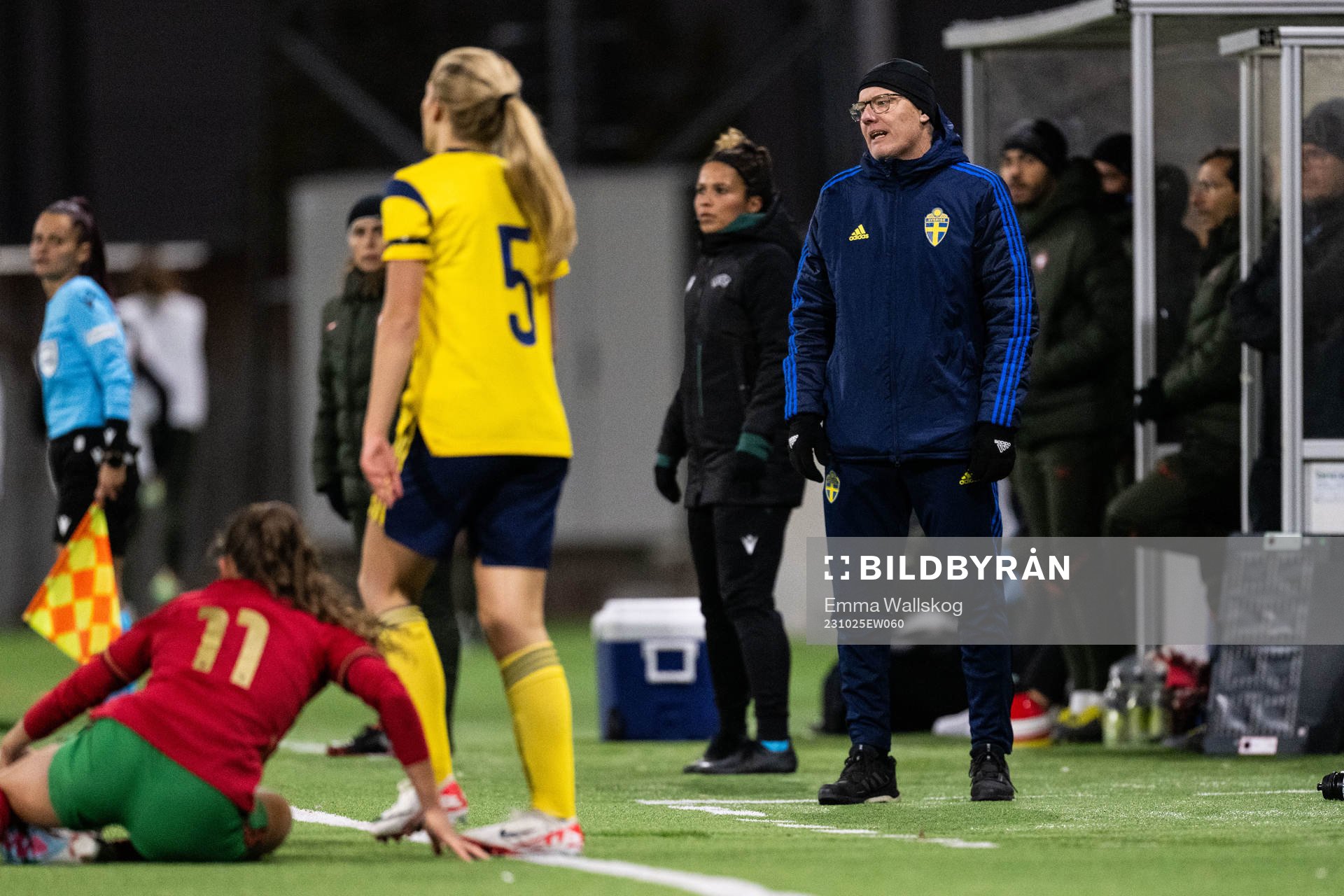 Head coach Anders Bengtsson of Sweden