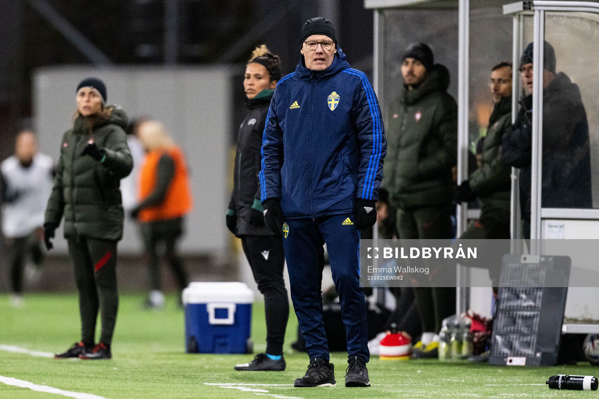 Head coach Anders Bengtsson of Sweden