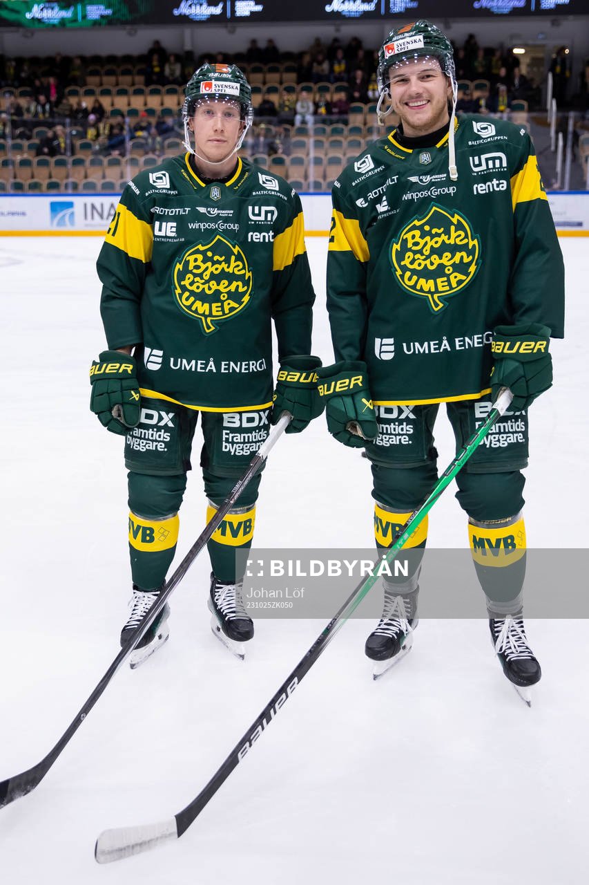 Björklövens Myles Powell och Scott Pooley