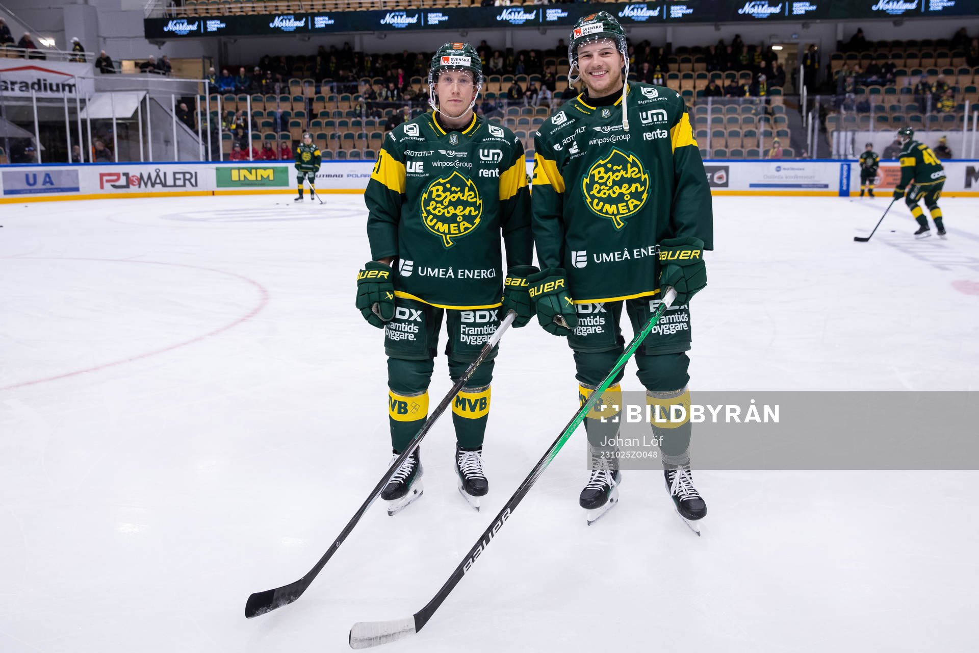 Björklövens Myles Powell och Scott Pooley