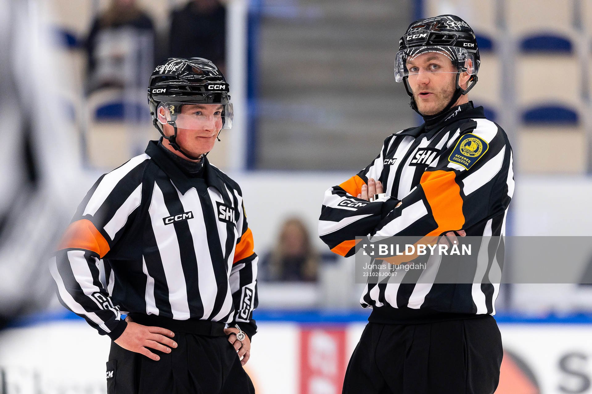 Domare Alexander Österberg och Domare Daniel Eriksson