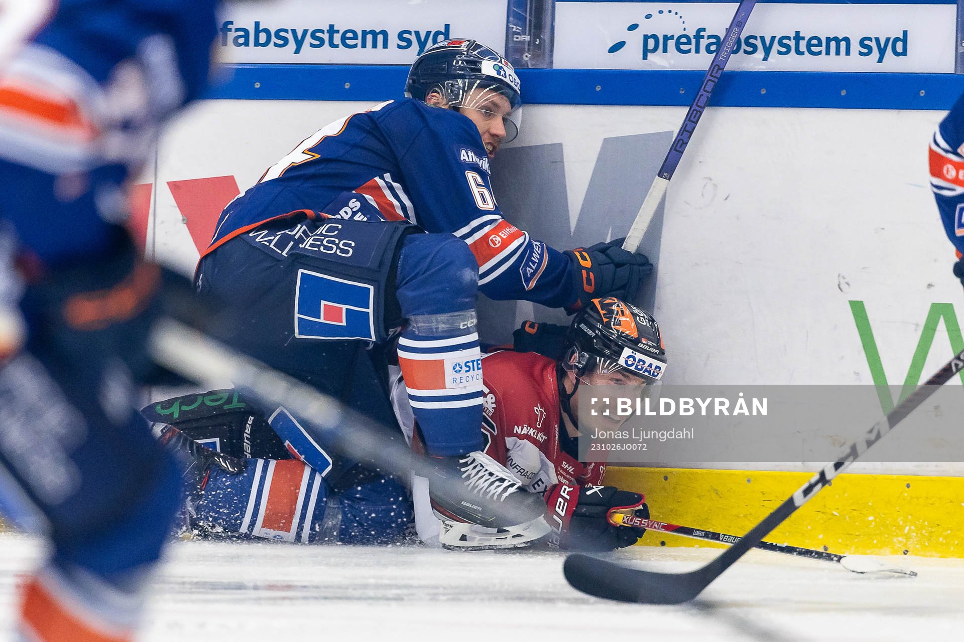 Växjös Eric Martinsson och Örebros Emil Larsson