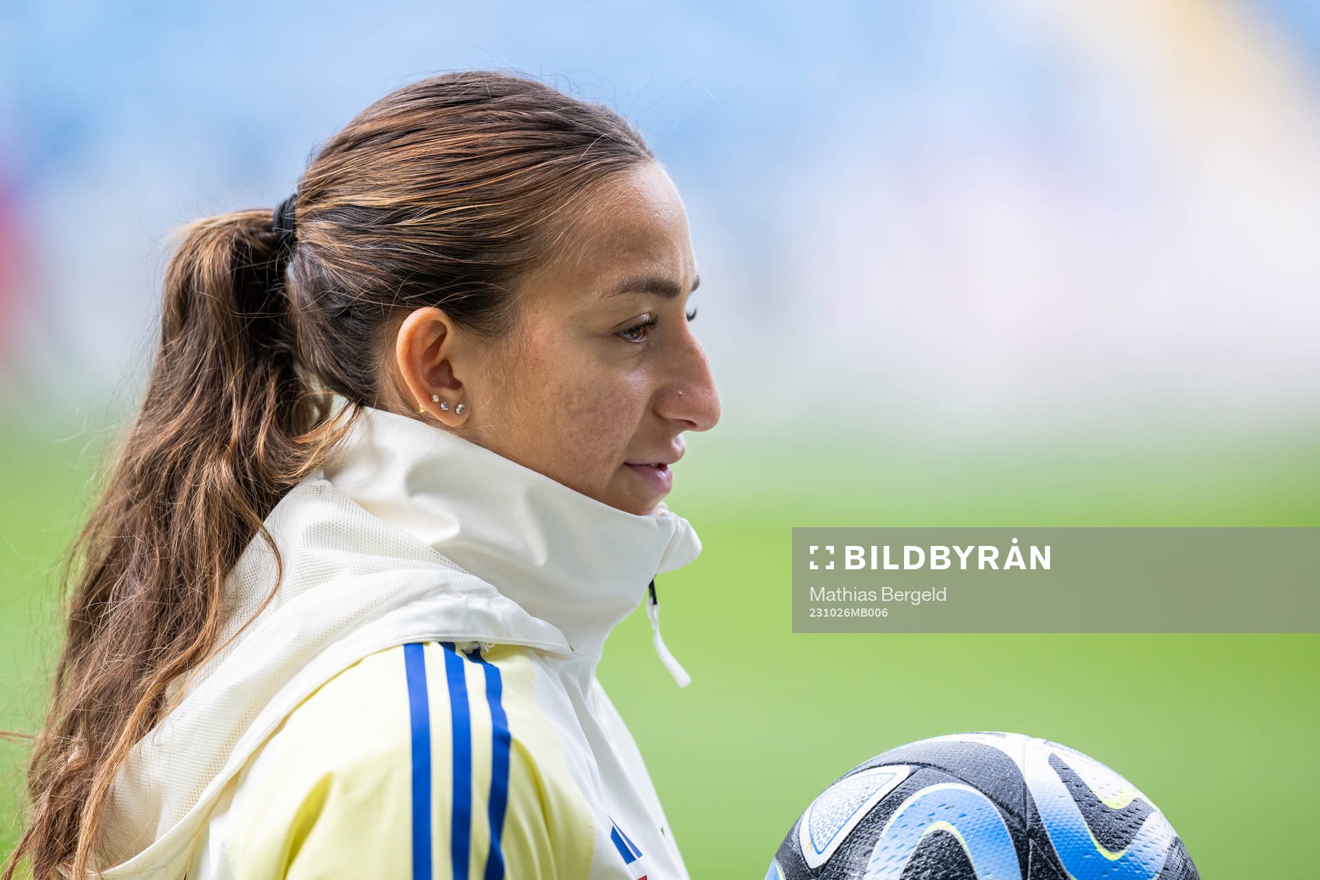 Rosa Kafaji of the Swedish women's national football team