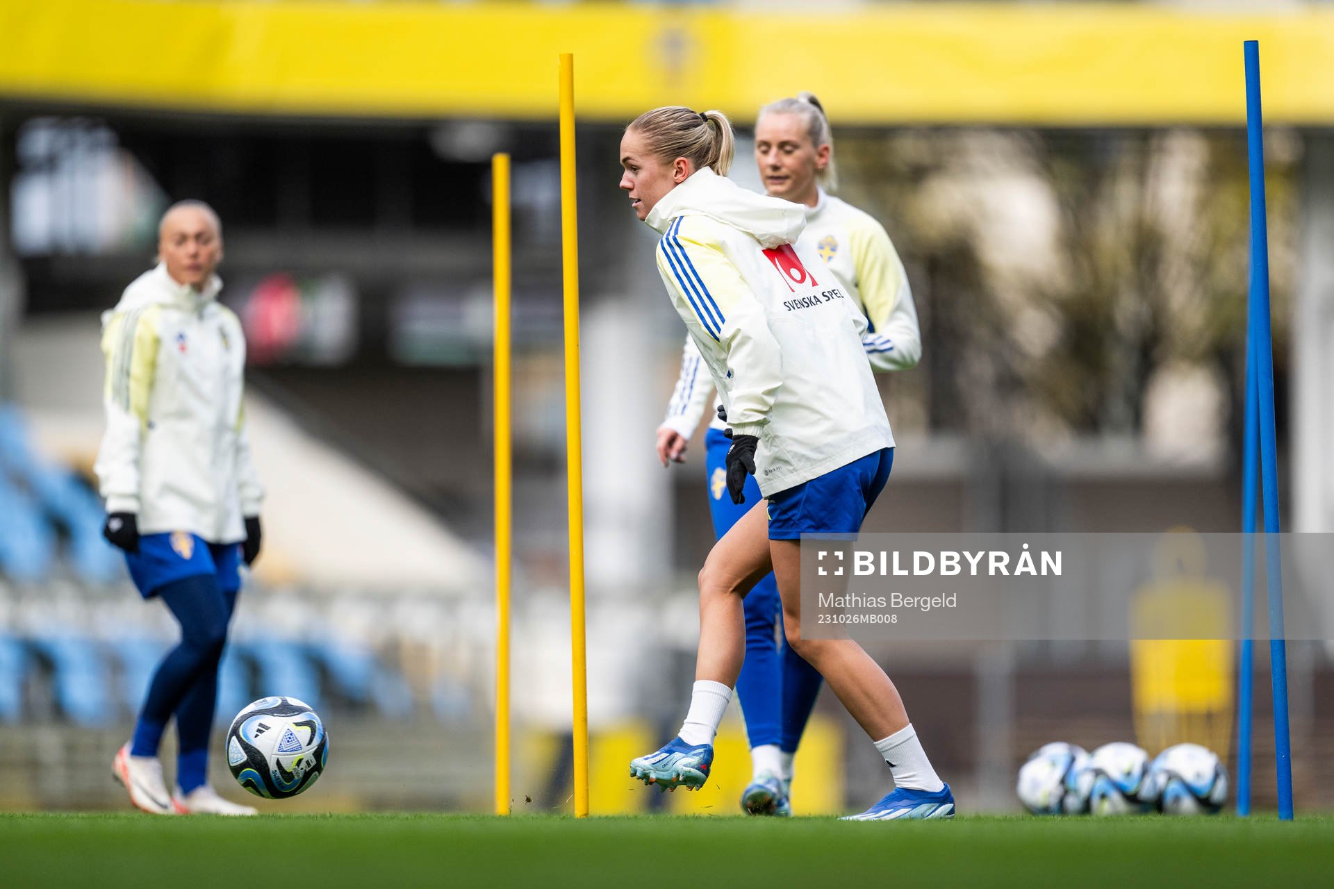 Hanna Lundkvist of the Swedish women's national football