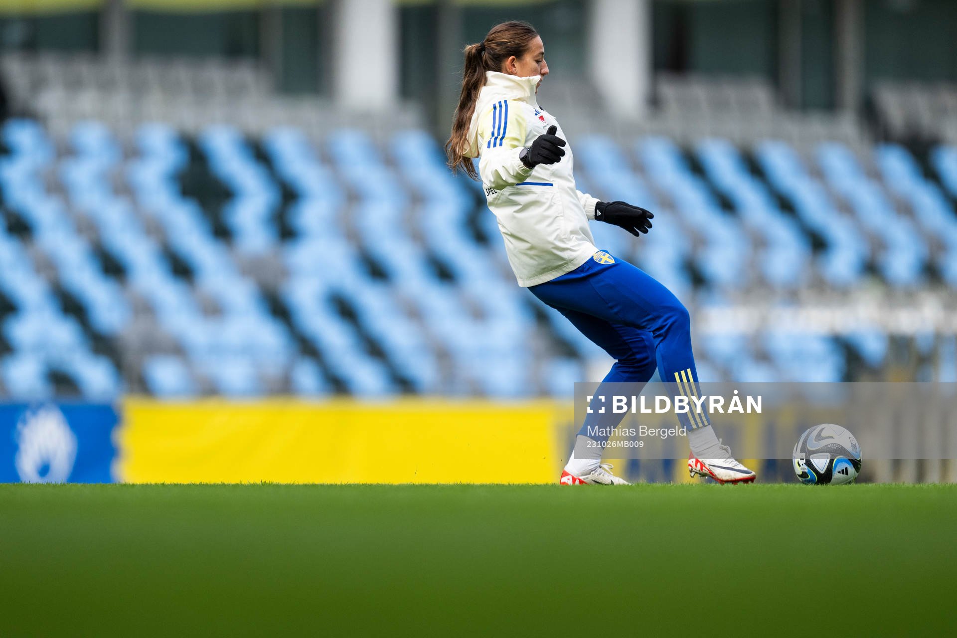 Rosa Kafaji of the Swedish women's national football team