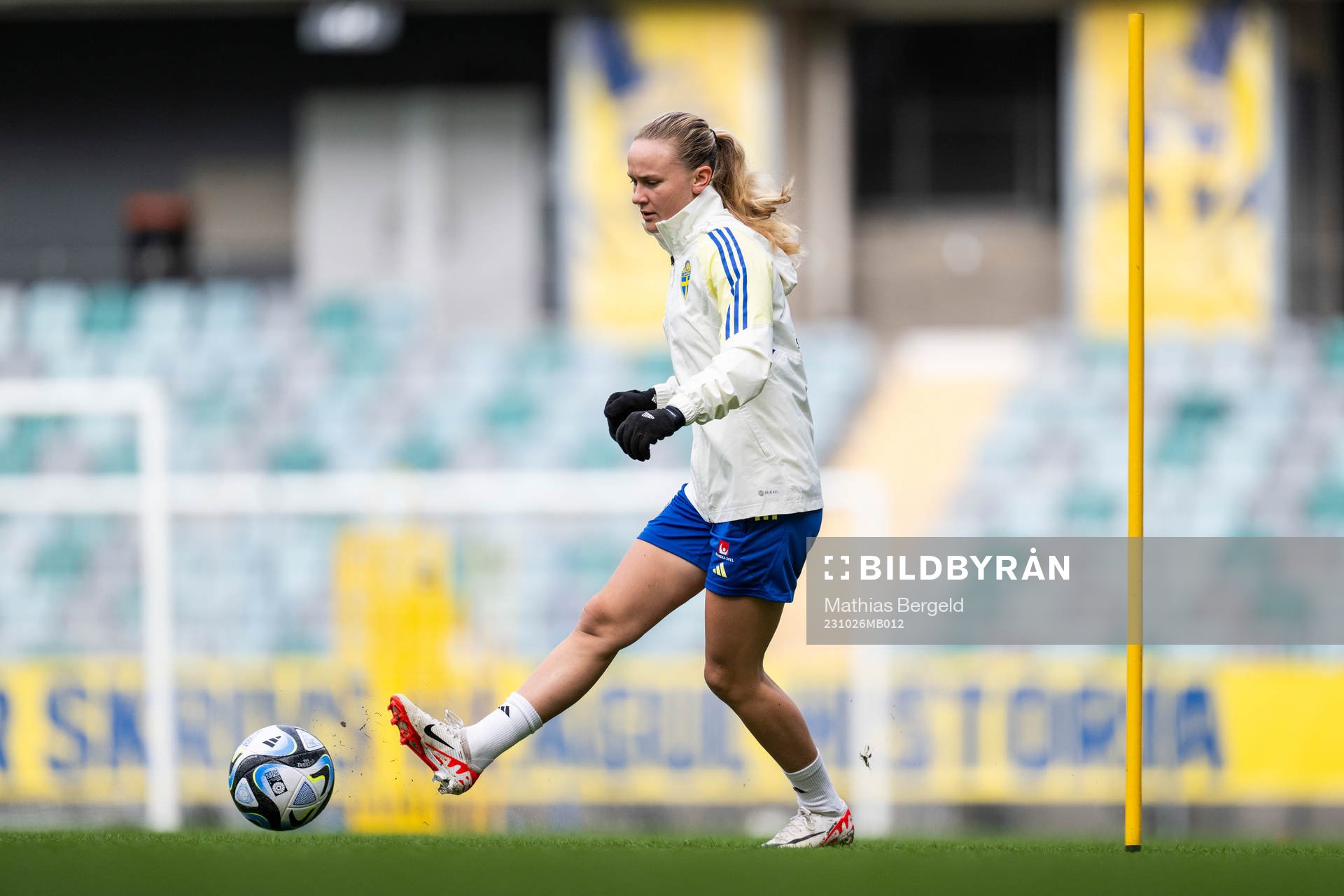 Matilda Vinberg of the Swedish women's national football