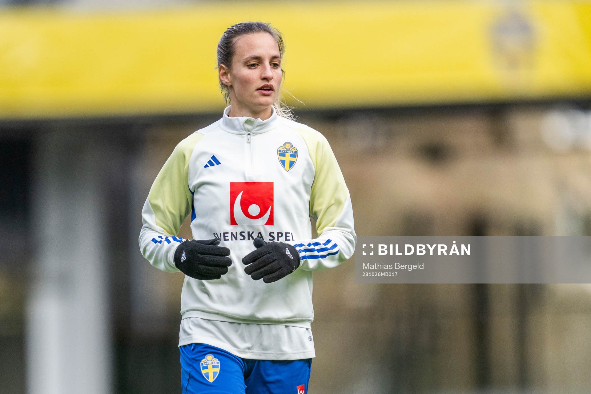 Filippa Angeldahl of the Swedish women's national football